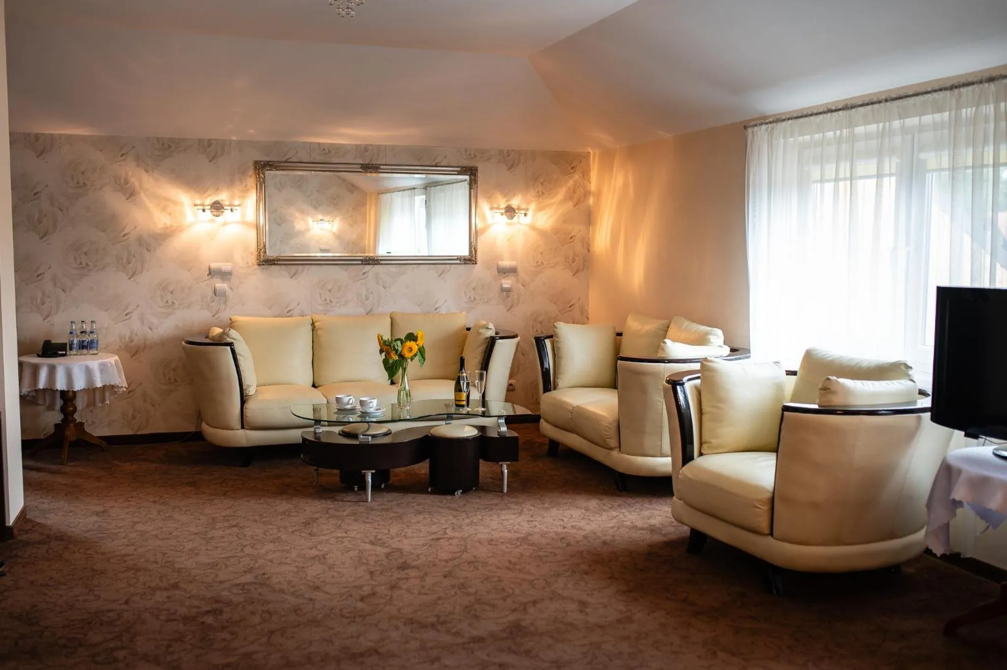 Living room in Hotel Alta