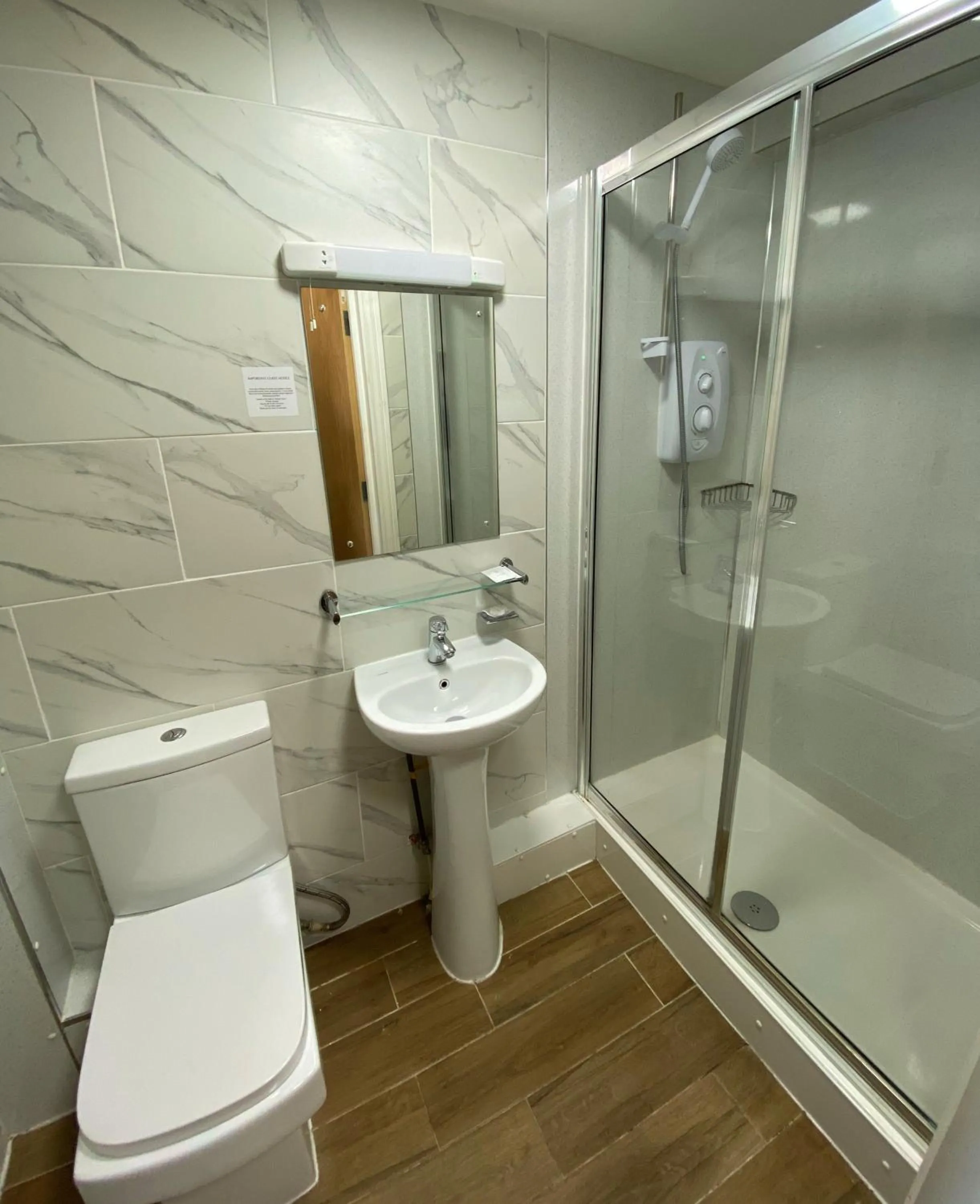 Bathroom in PremierLux Serviced Apartments