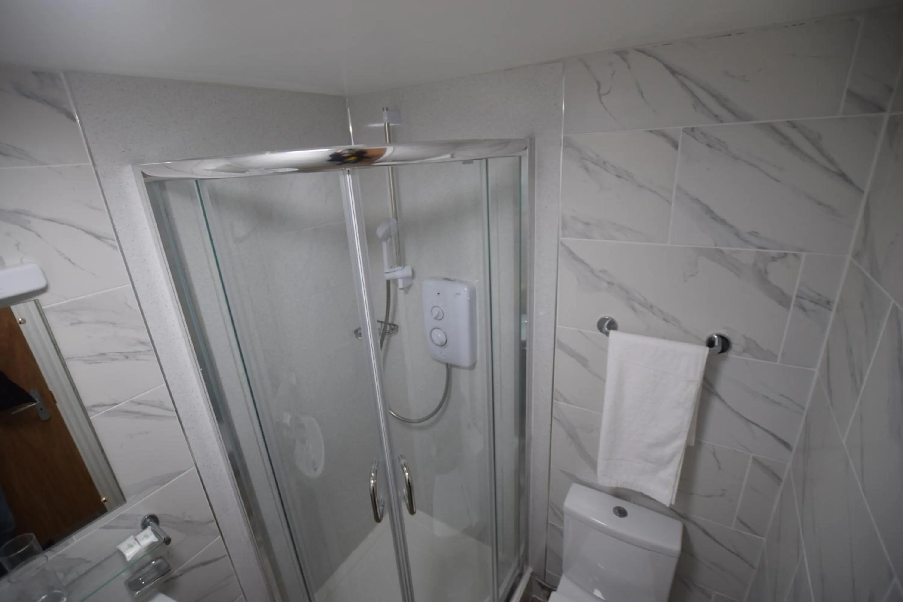 Shower in PremierLux Serviced Apartments