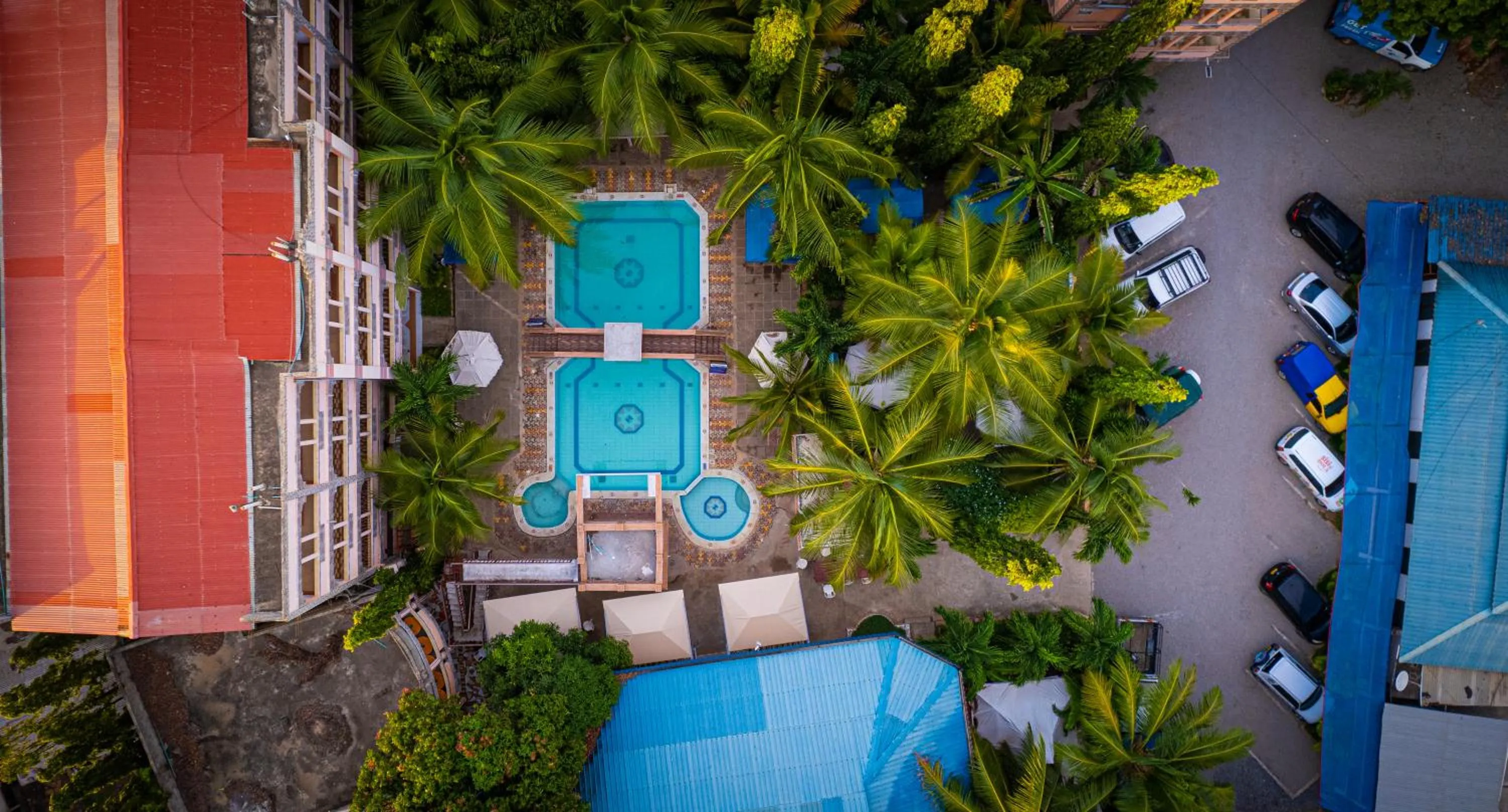 Bird's eye view in Premier Guest Residence Hotel