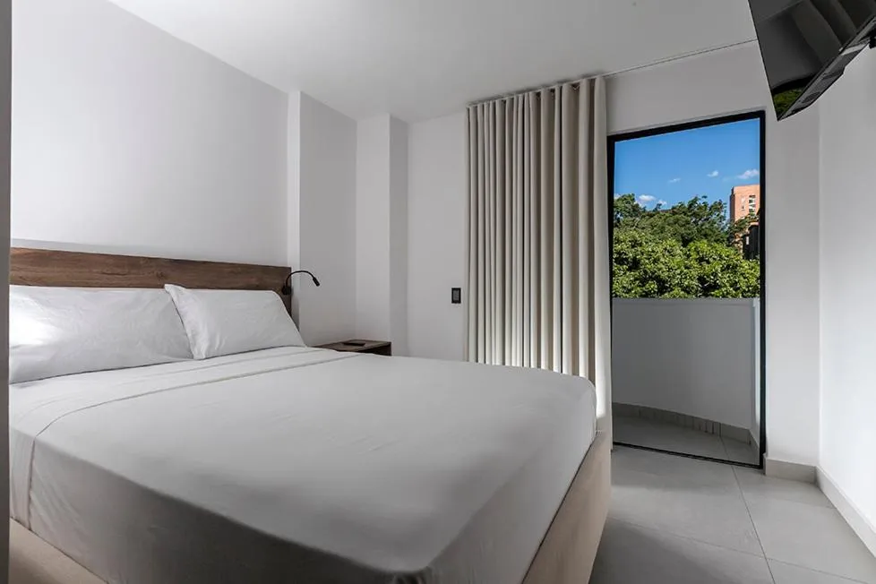 Bed in Hotel Balcones del Estadio