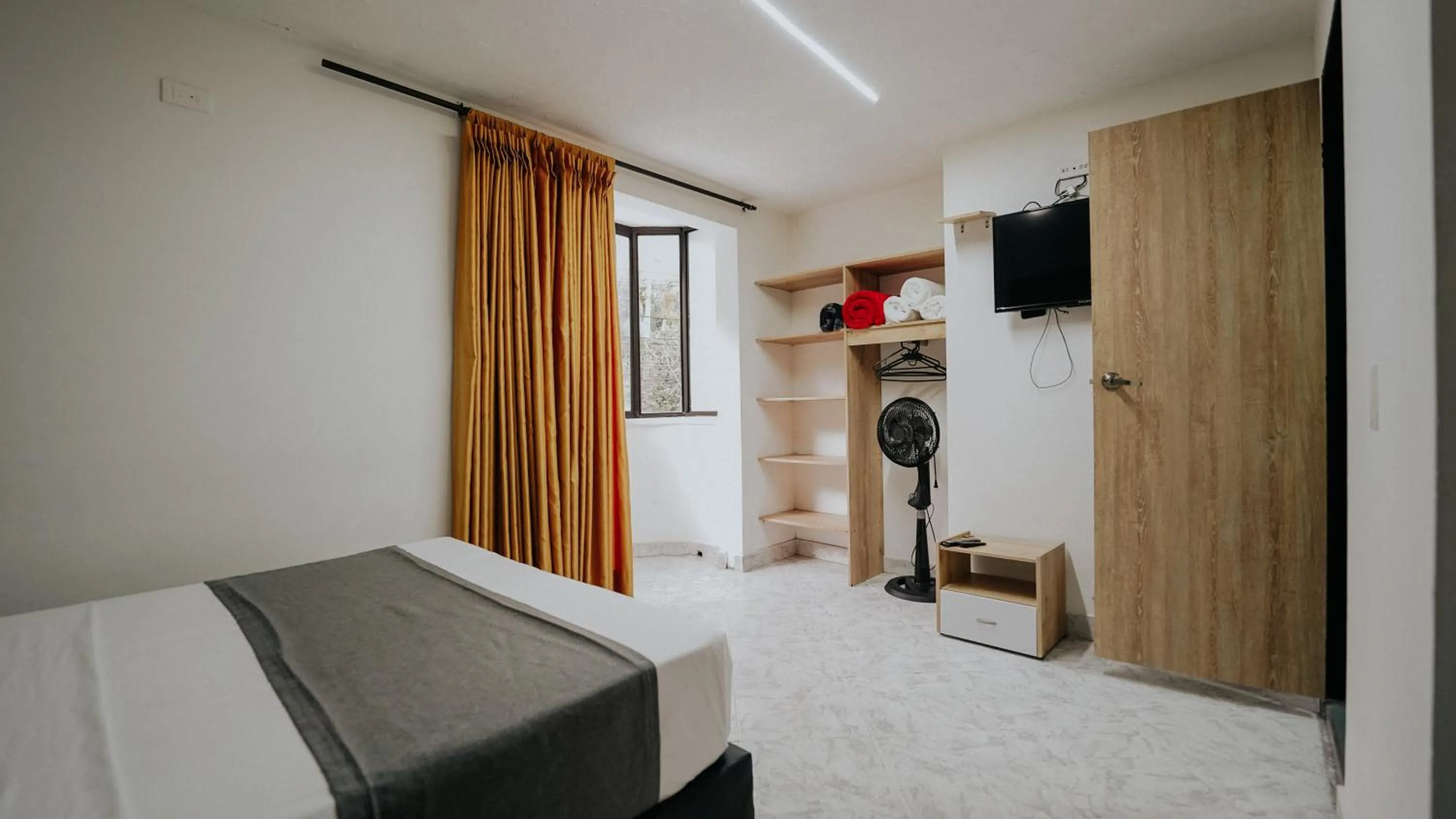 Bed in Hotel Balcones del Estadio