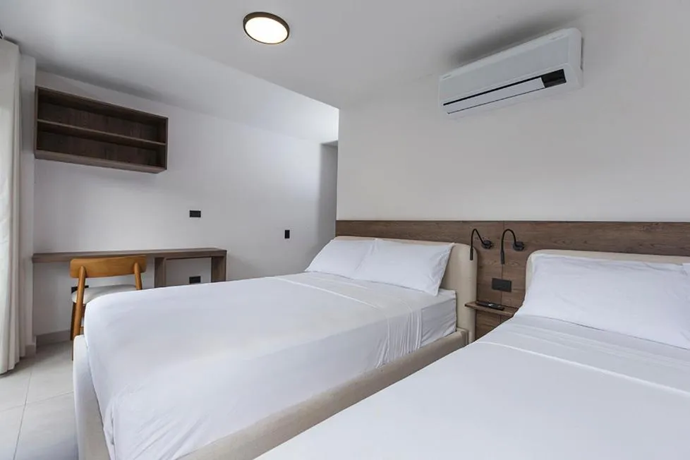 Bed in Hotel Balcones del Estadio