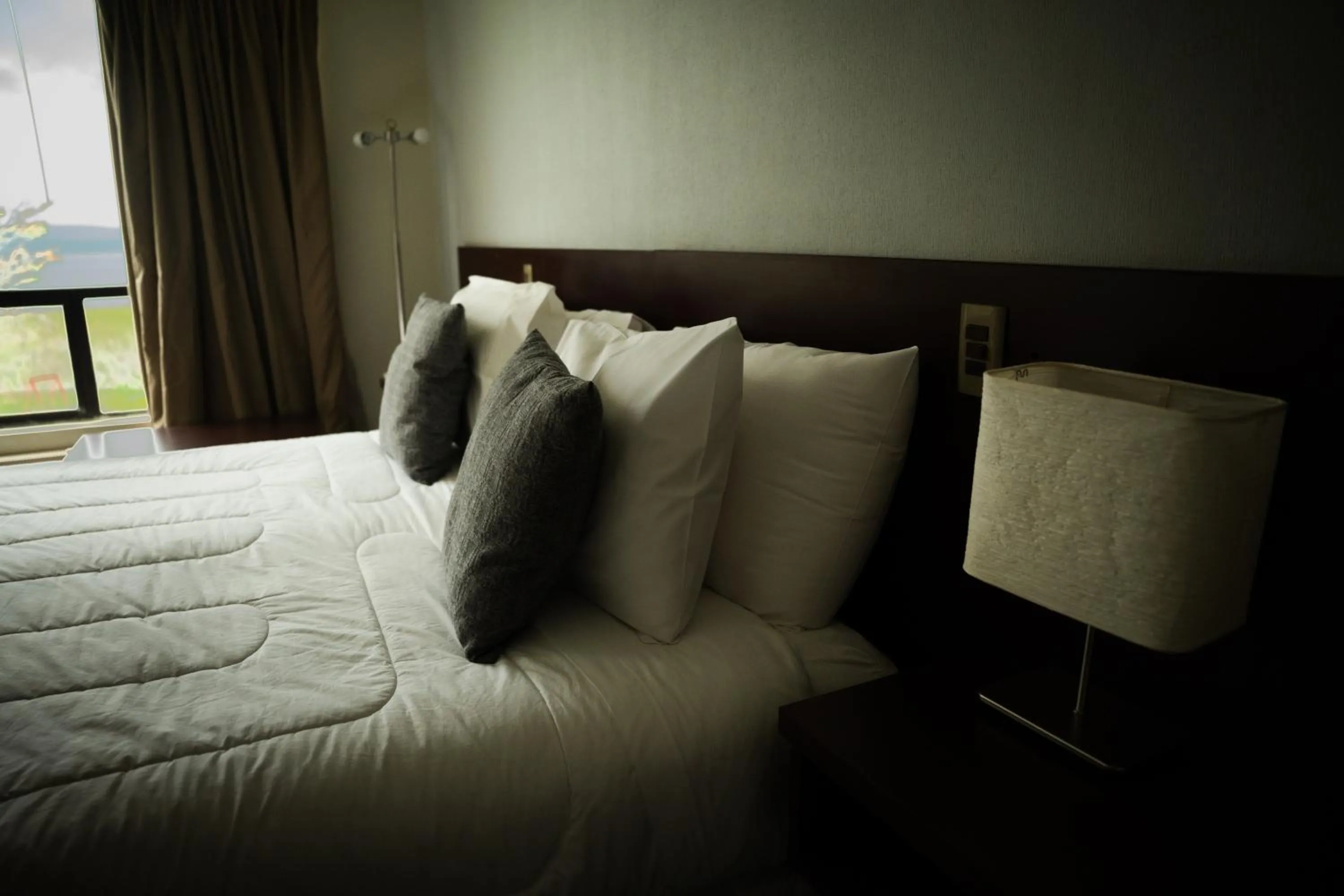 Bed in Hotel HD Natales