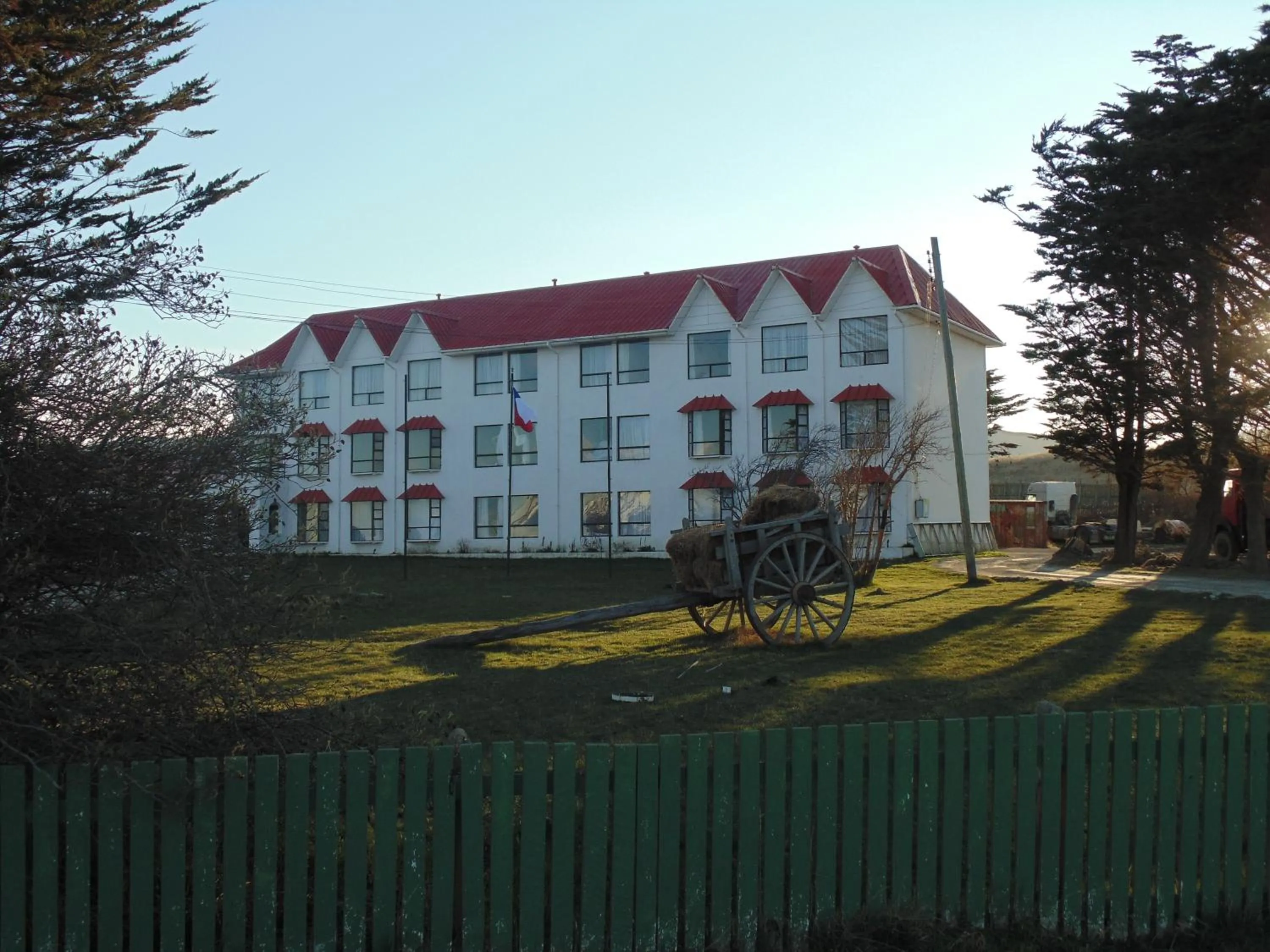 Garden view in Hotel HD Natales
