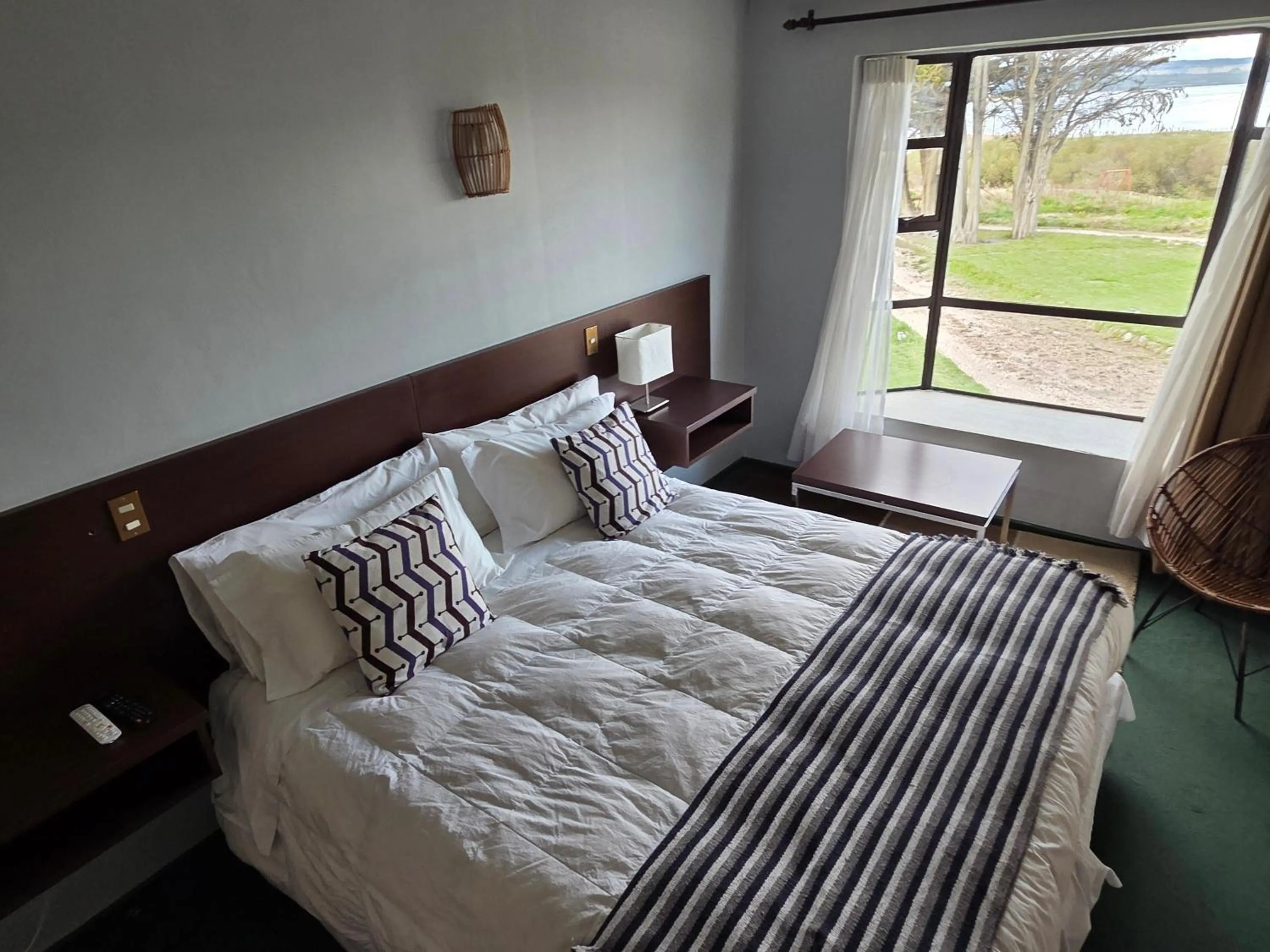 Bed in Hotel HD Natales