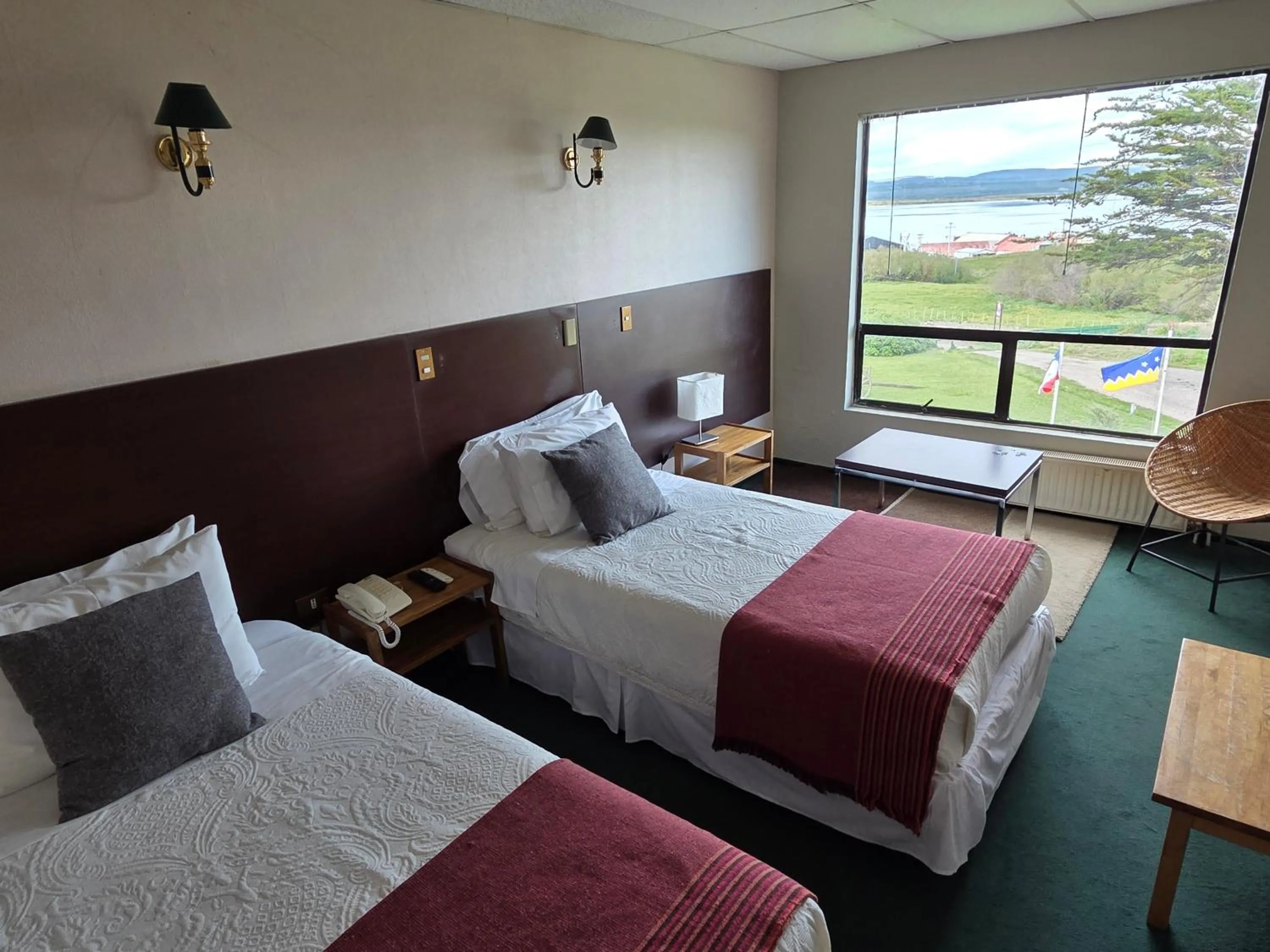 Bed in Hotel HD Natales