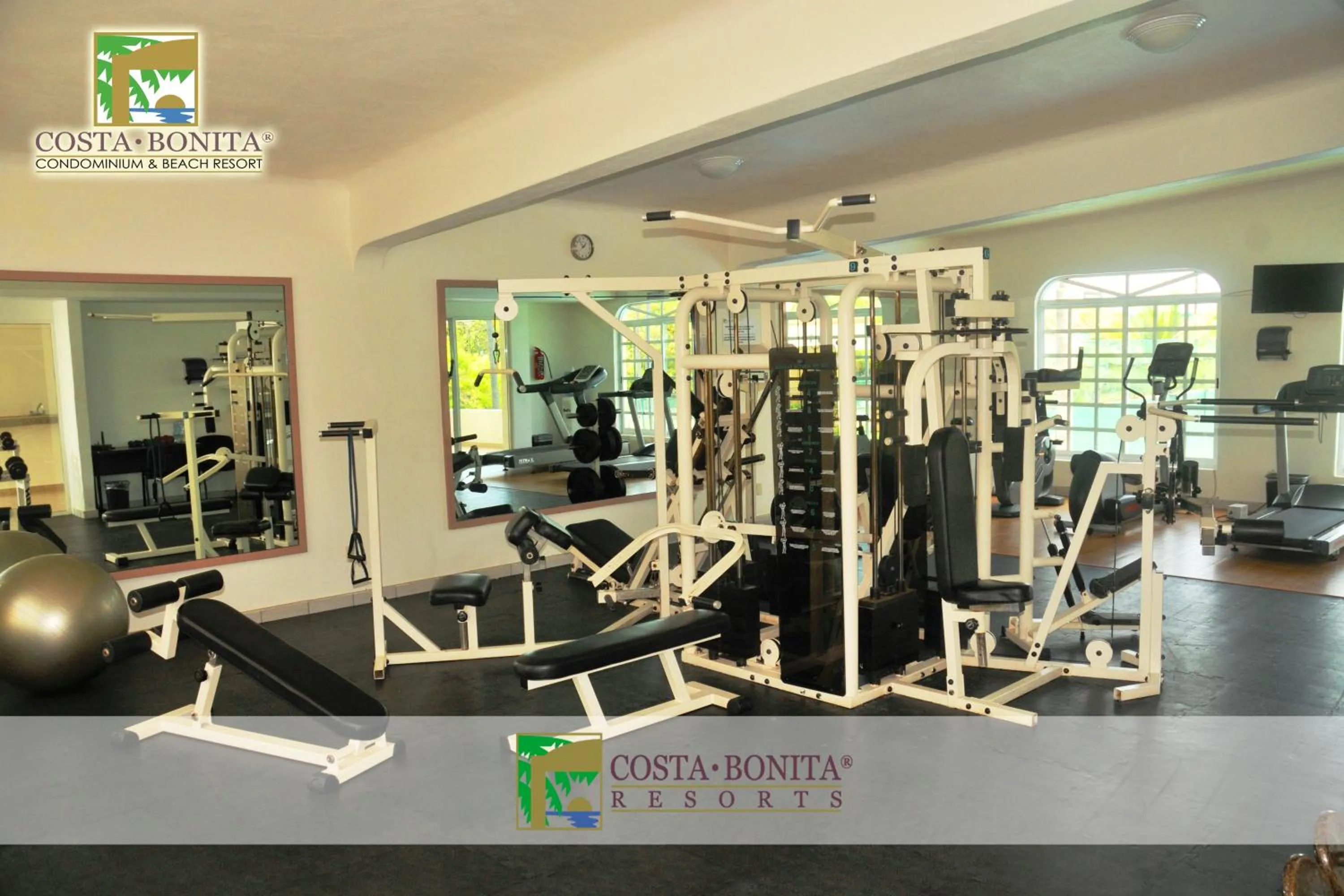 Fitness centre/facilities in Costa Bonita Resort