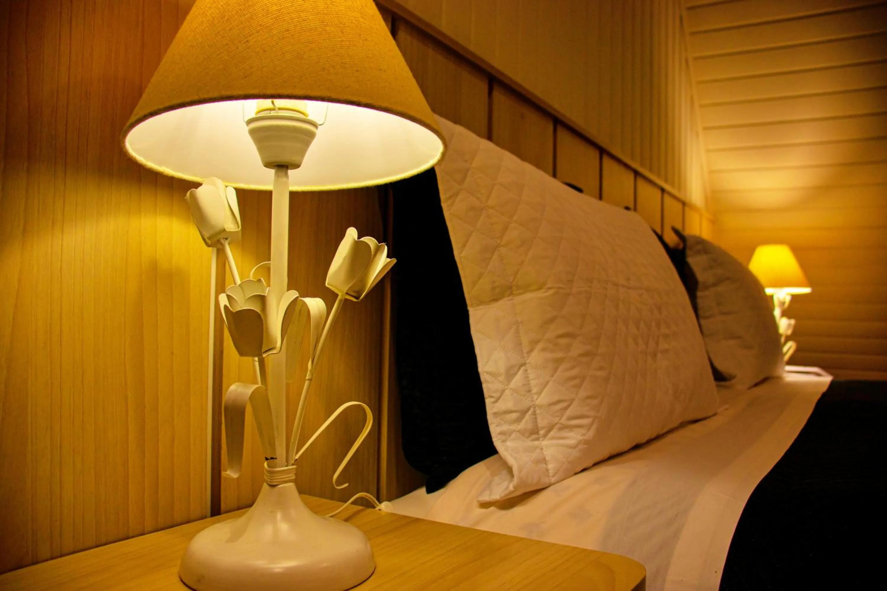 Bed in VELINN Pousada Chateau do Luar Prime