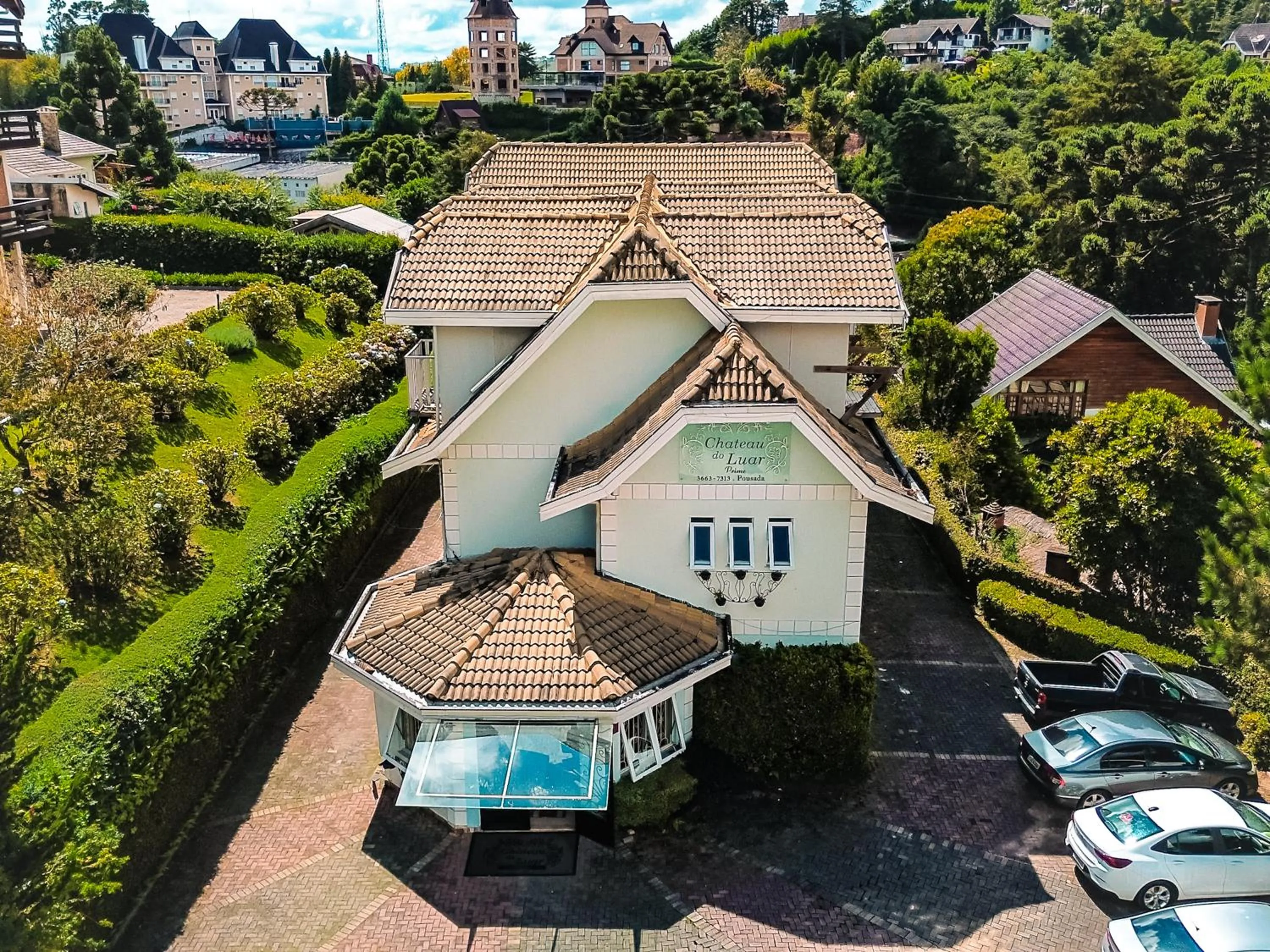 Property building in VELINN Pousada Chateau do Luar Prime