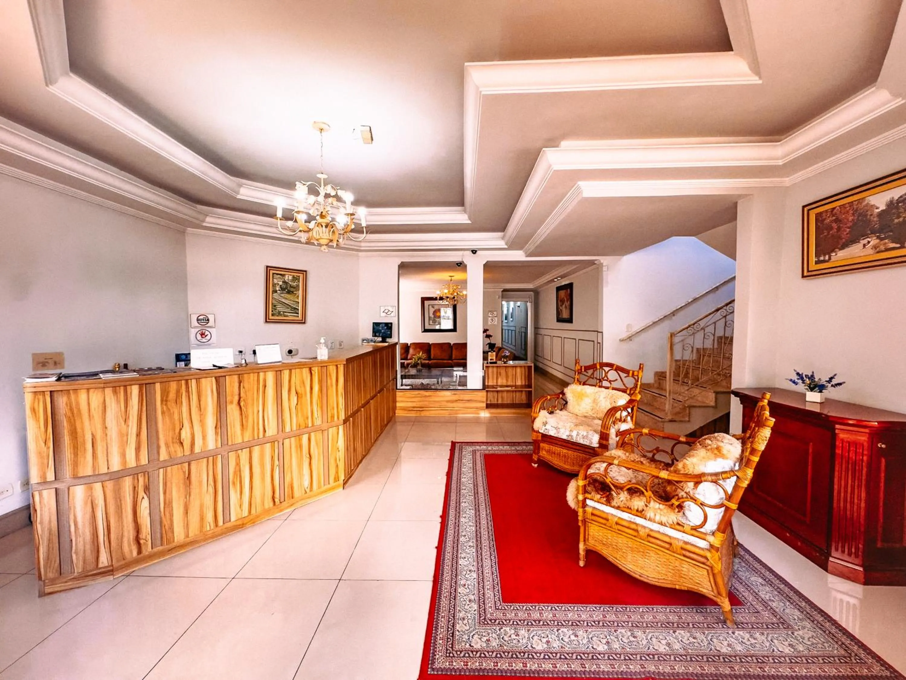 Lobby or reception in VELINN Pousada Chateau do Luar Prime