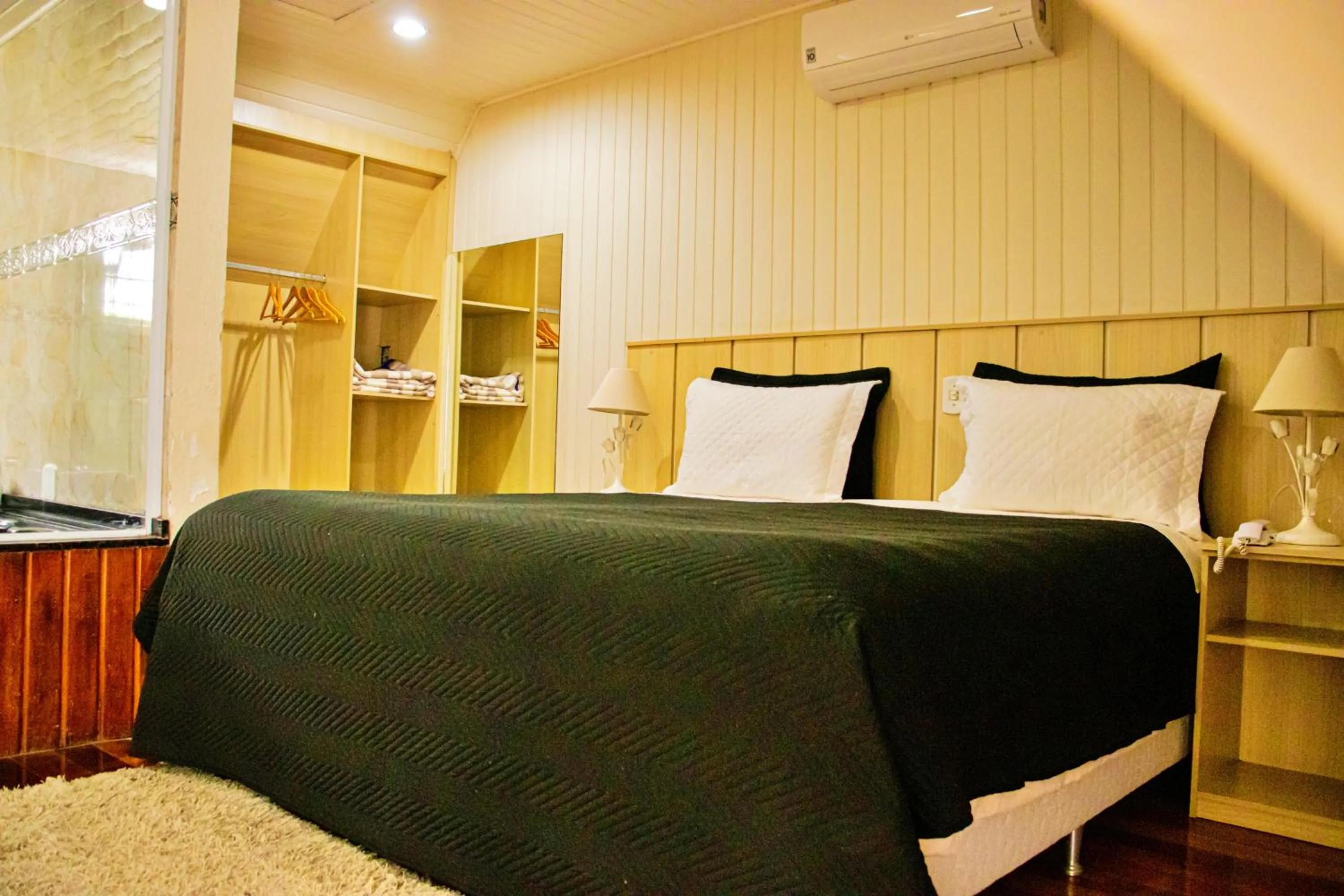 Bed in VELINN Pousada Chateau do Luar Prime