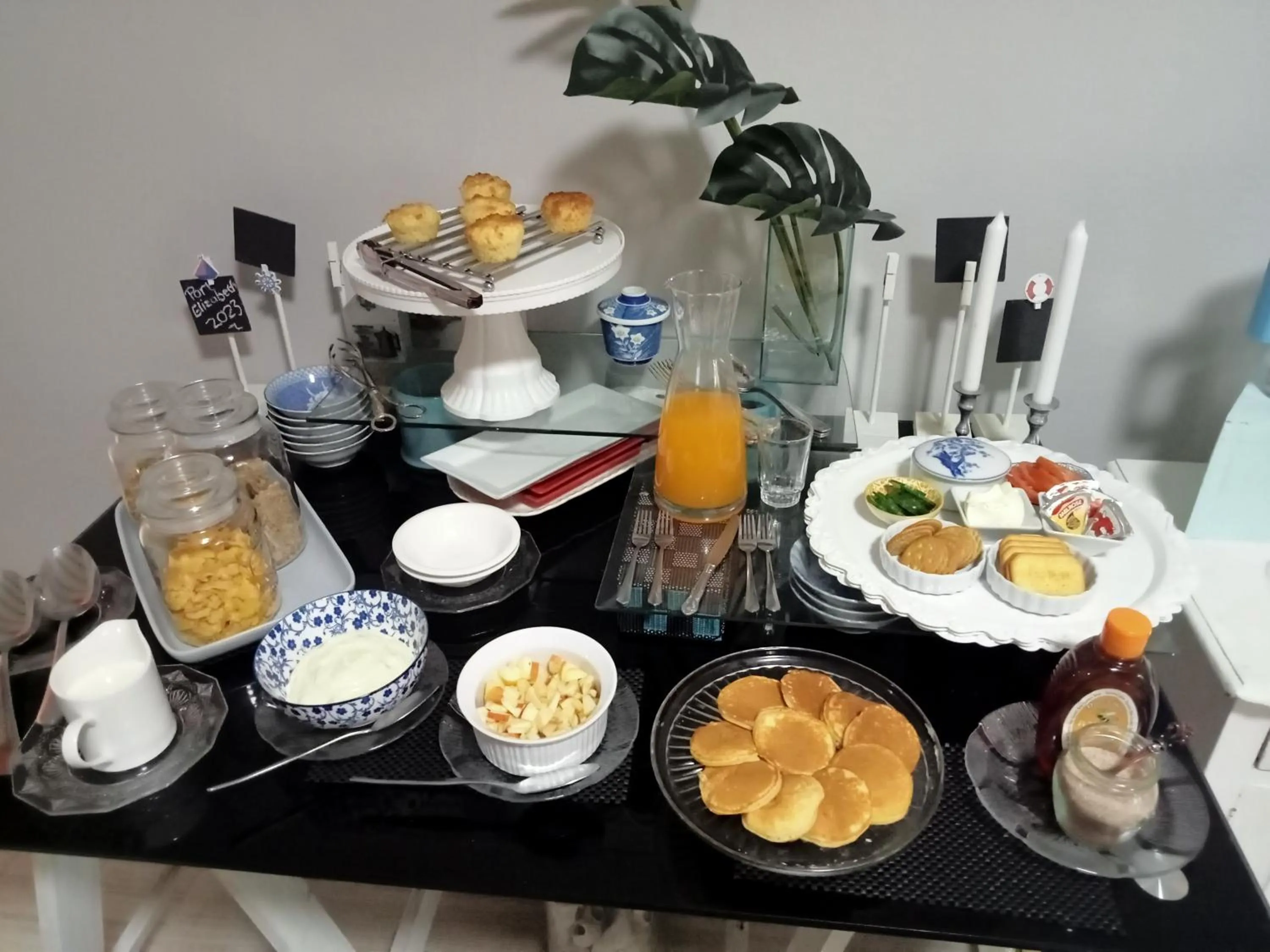 Breakfast in 57 On Wellington Accommodation