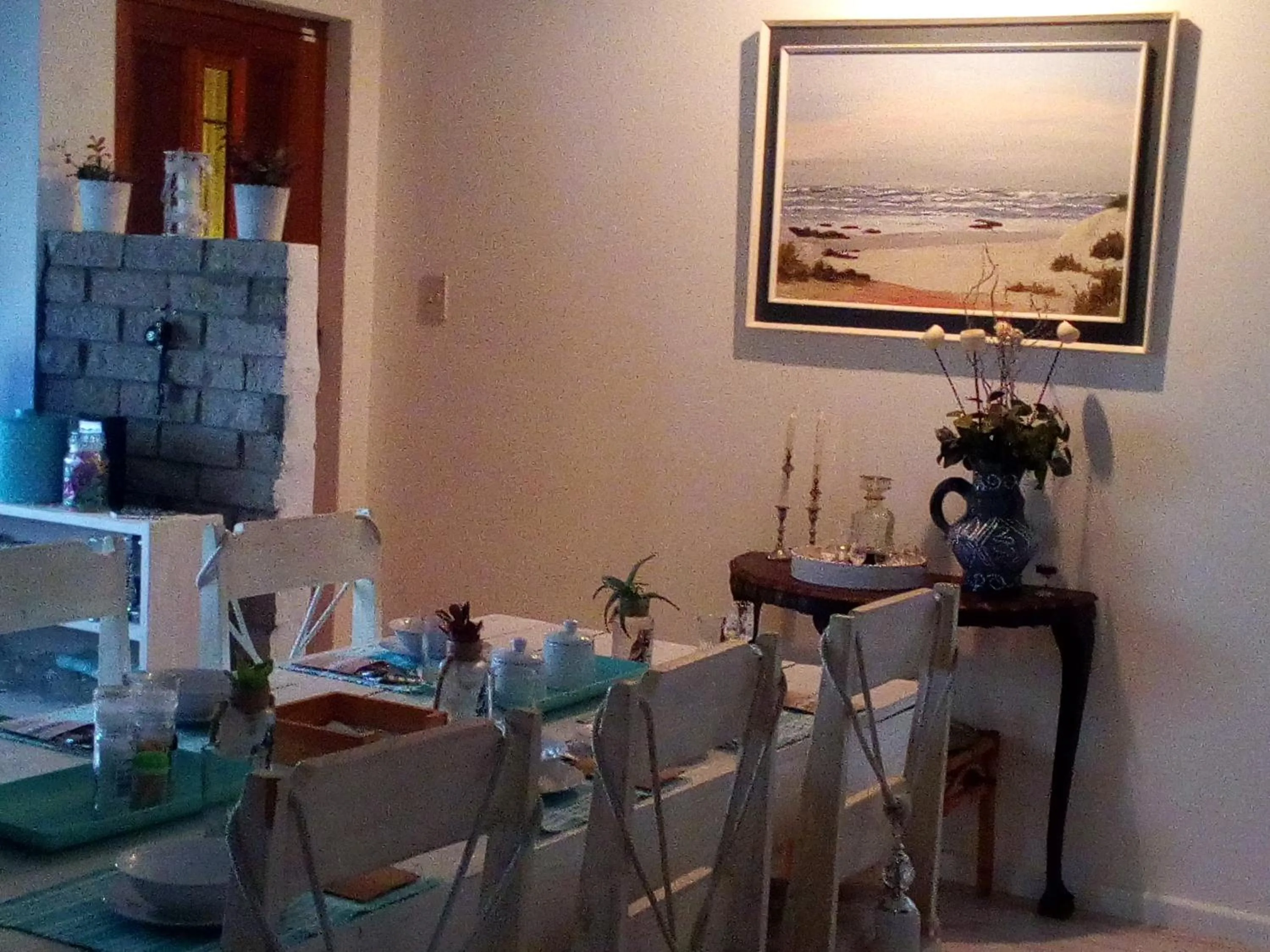 Dining area in 57 On Wellington Accommodation