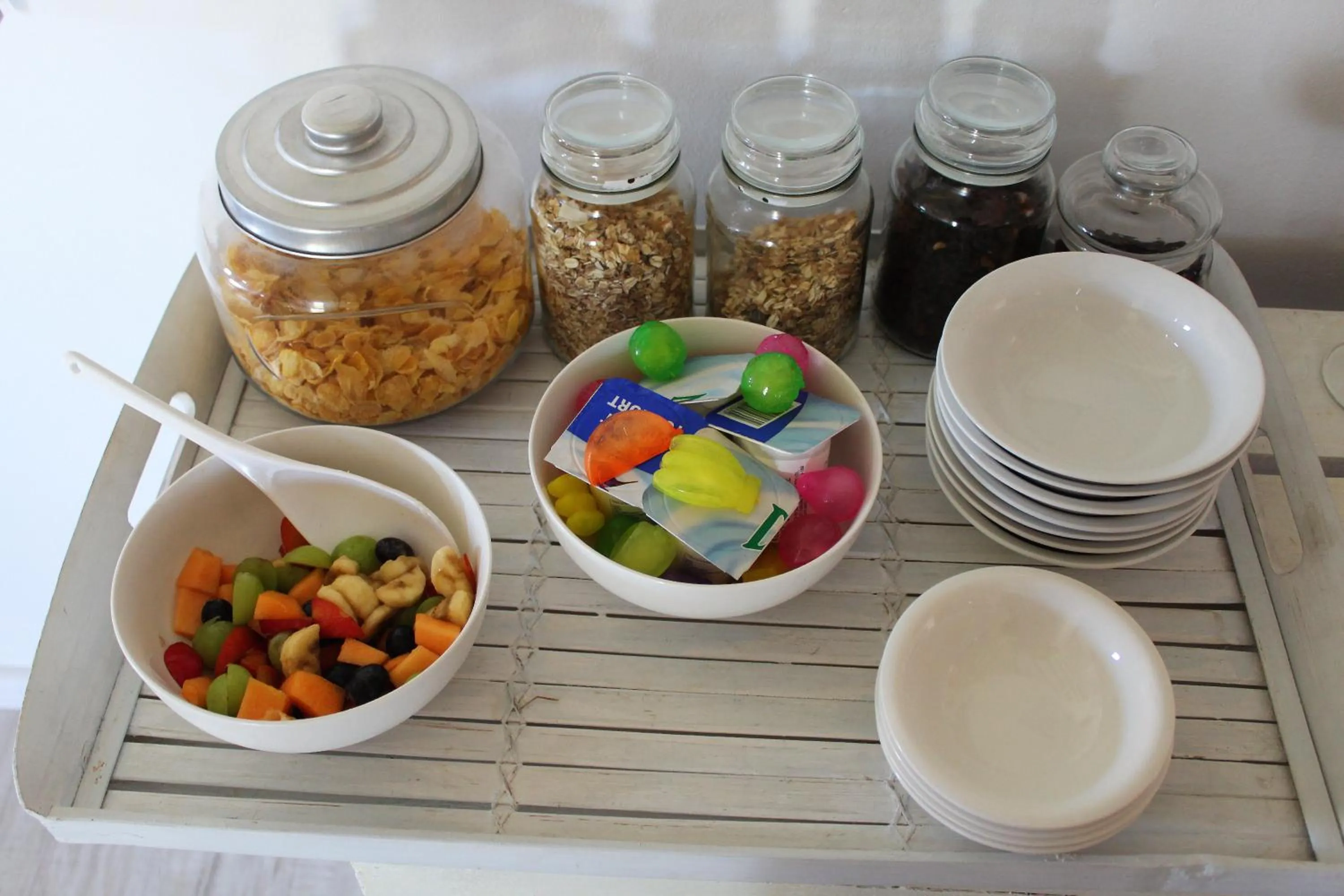 Continental breakfast in 57 On Wellington Accommodation