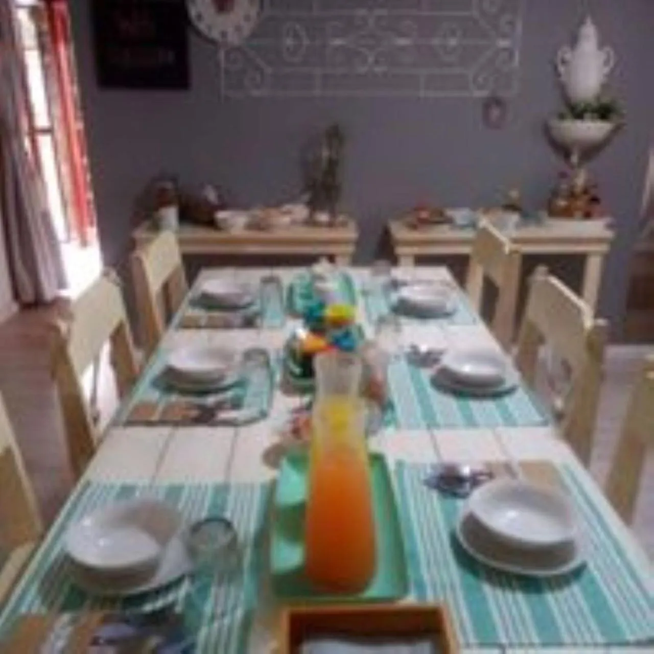 Dining area in 57 On Wellington Accommodation