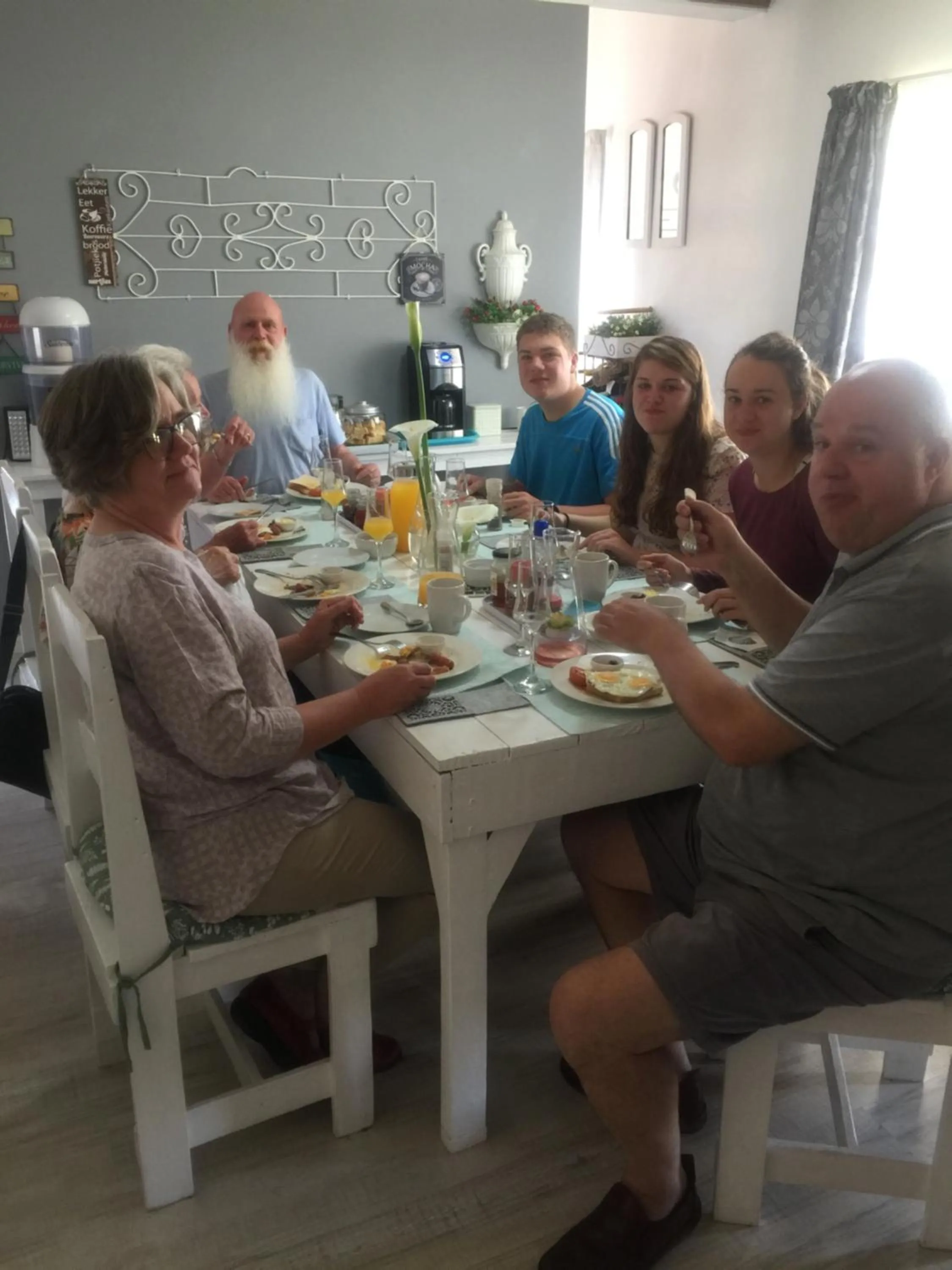 group of guests in 57 On Wellington Accommodation