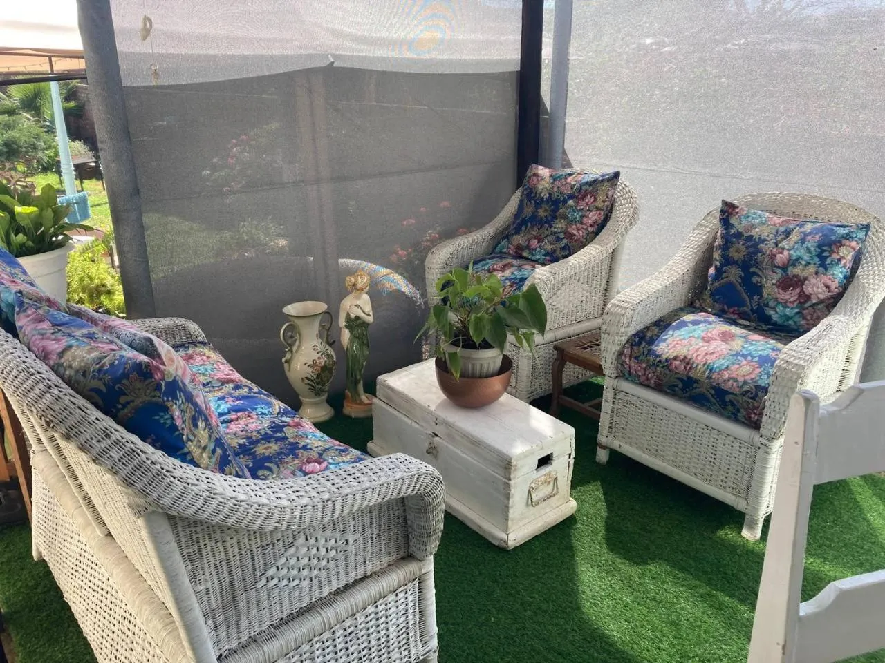 Patio in 57 On Wellington Accommodation