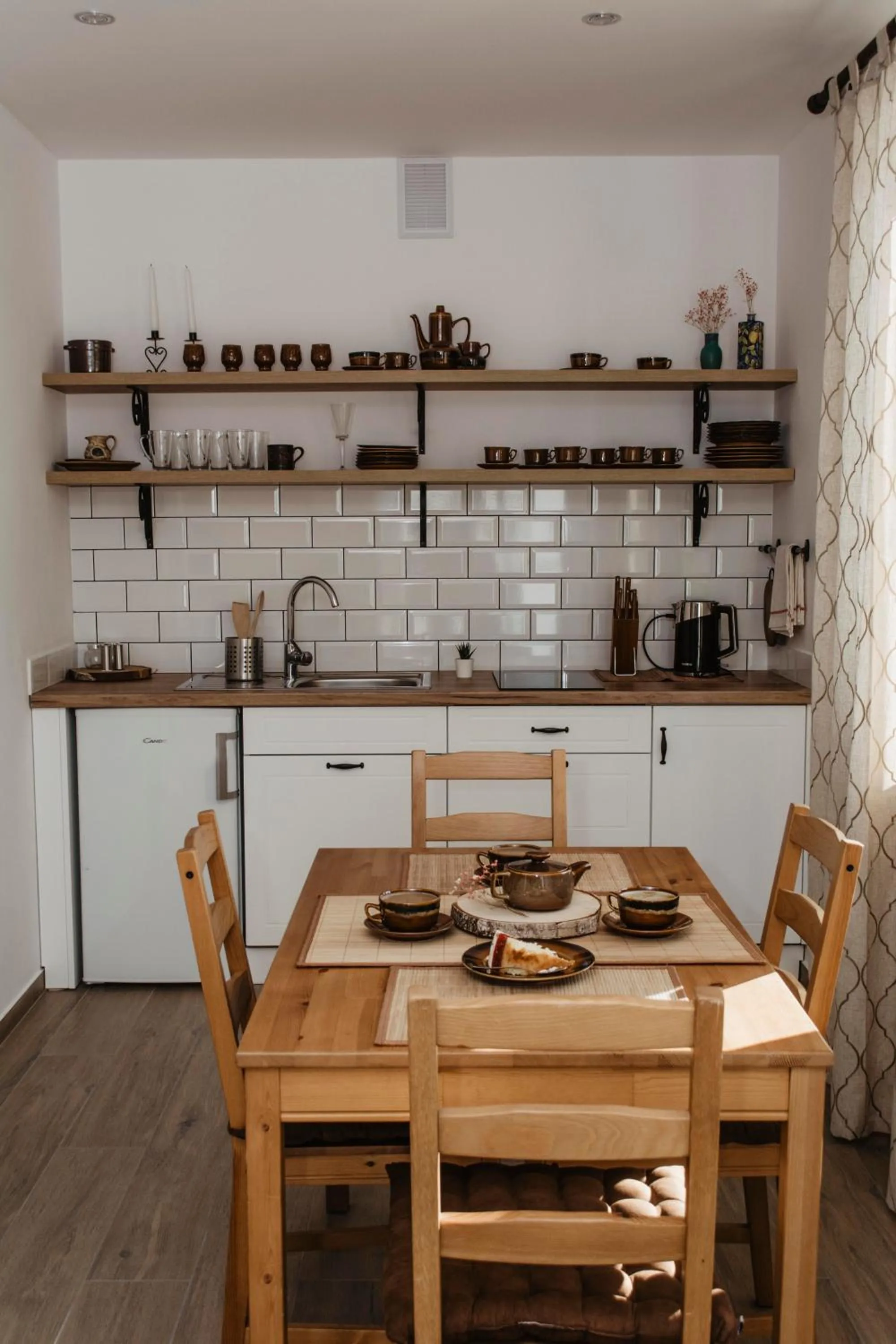Kitchen or kitchenette in Domki Pod Wulkanem