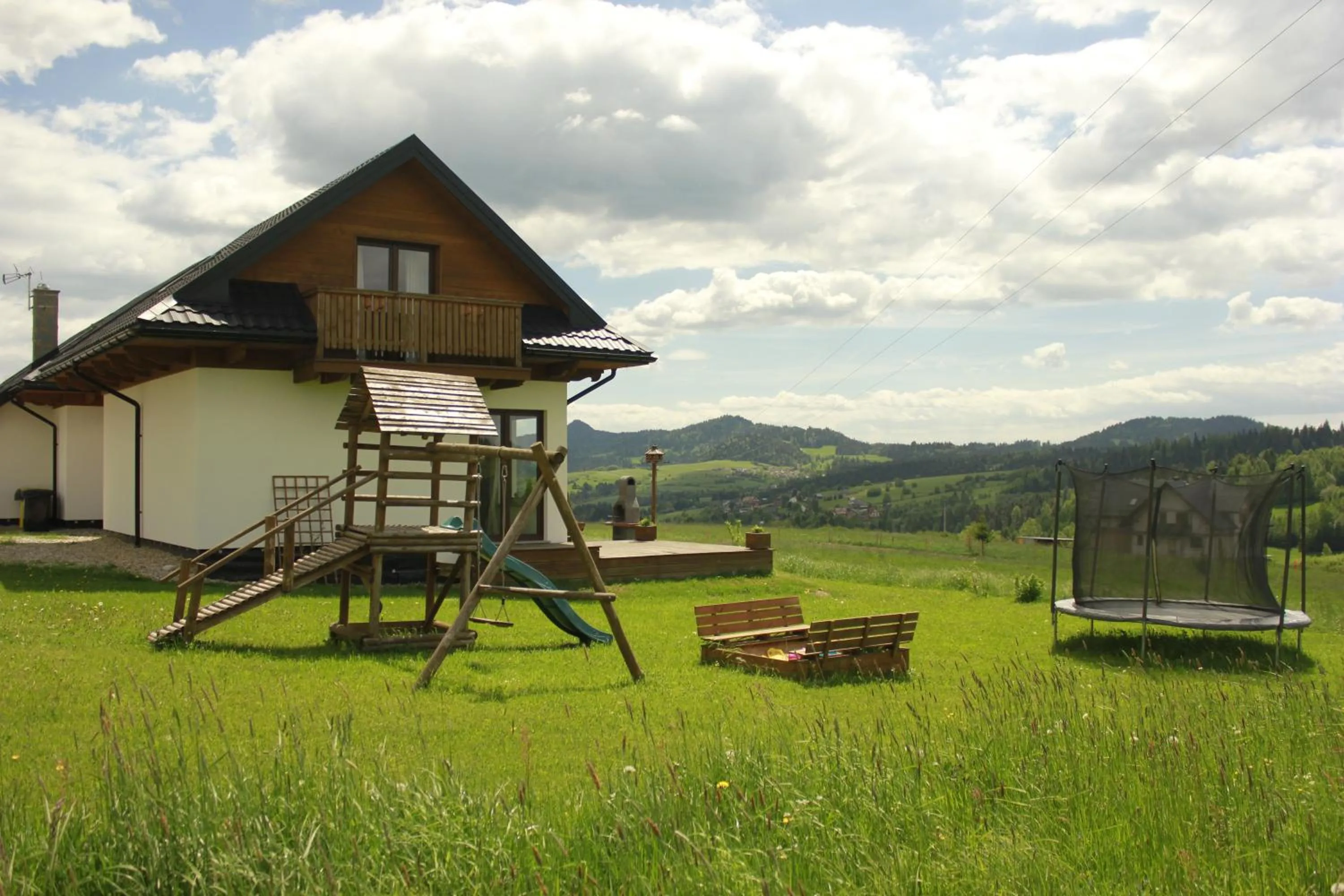 Children play ground in Domki Pod Wulkanem
