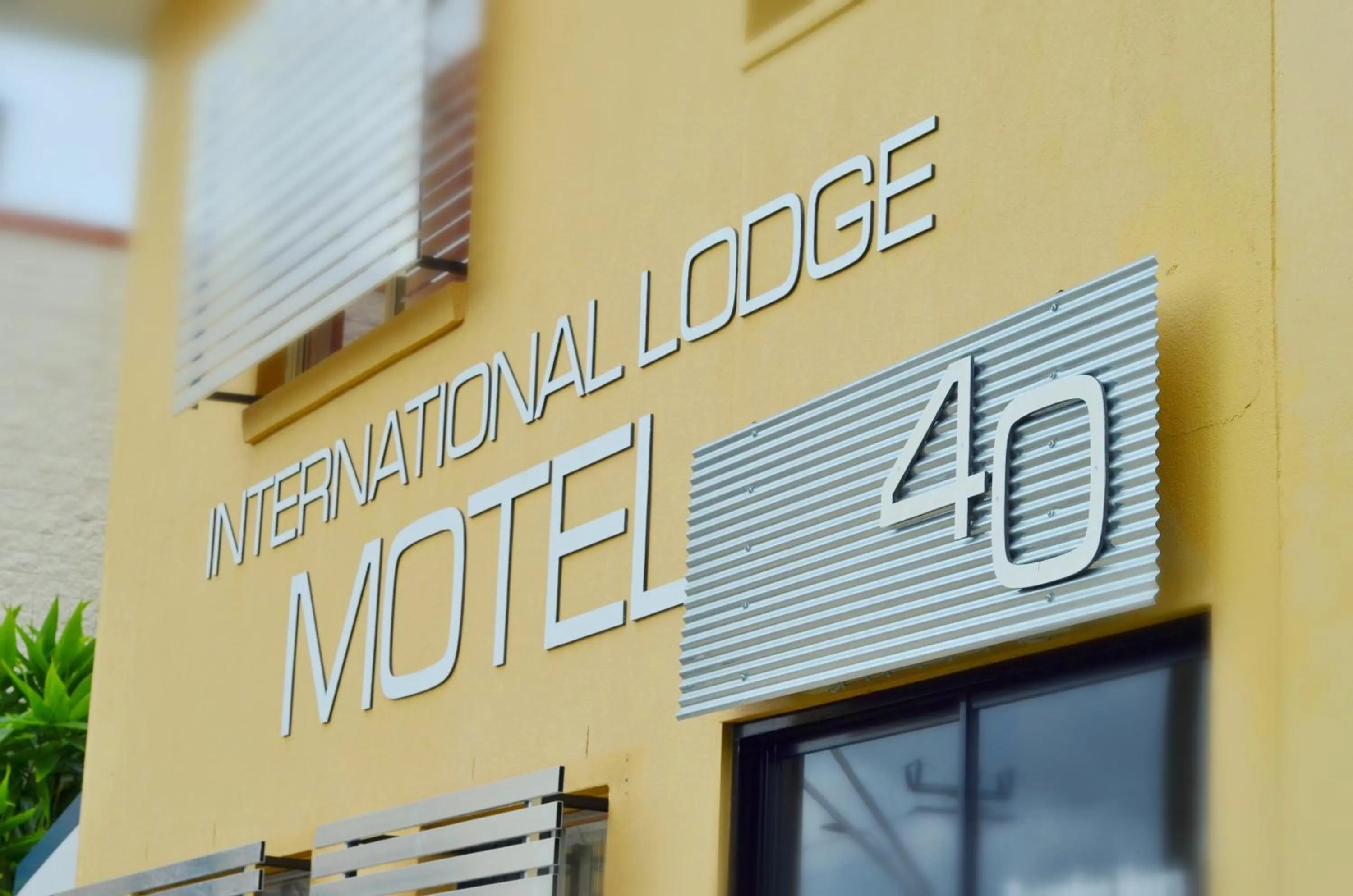Facade/entrance in International Lodge Motel