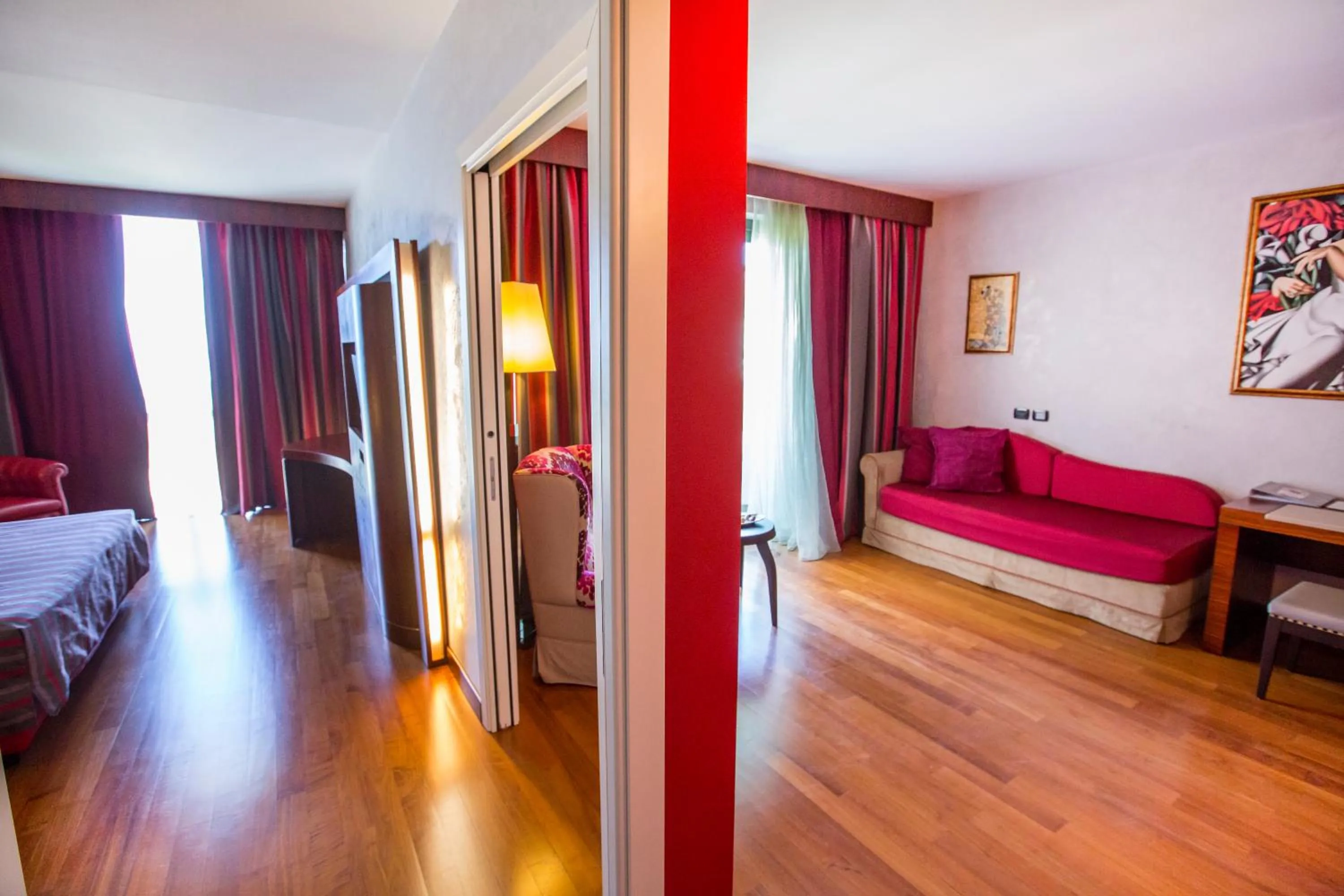 Bed in Cefalù Sea Palace