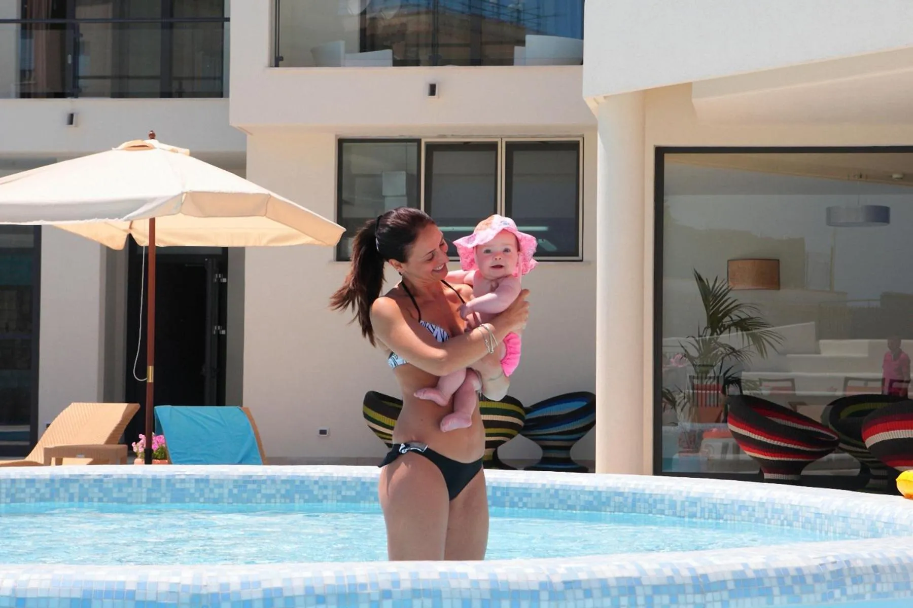 Swimming pool in Cefalù Sea Palace
