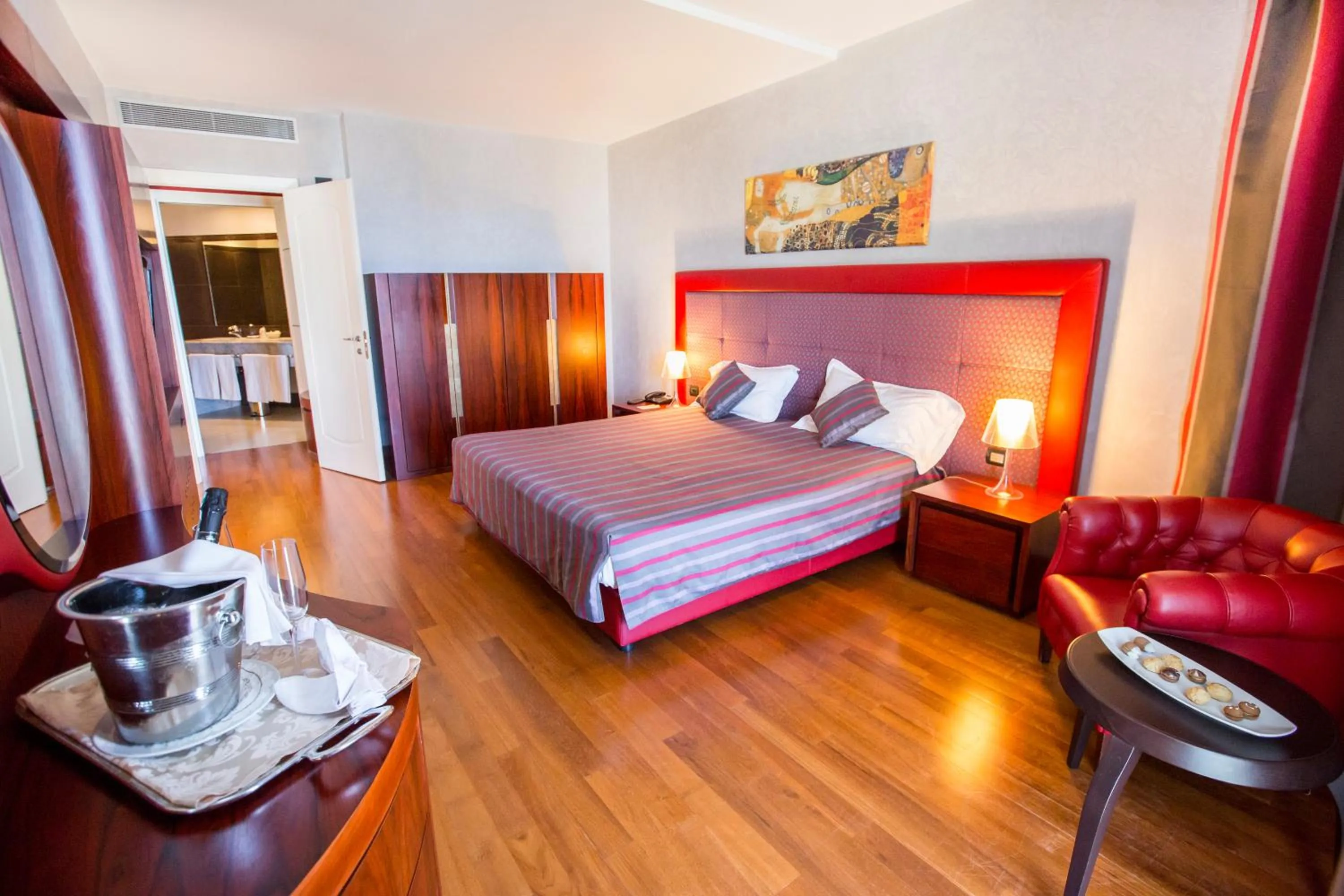 Bed in Cefalù Sea Palace