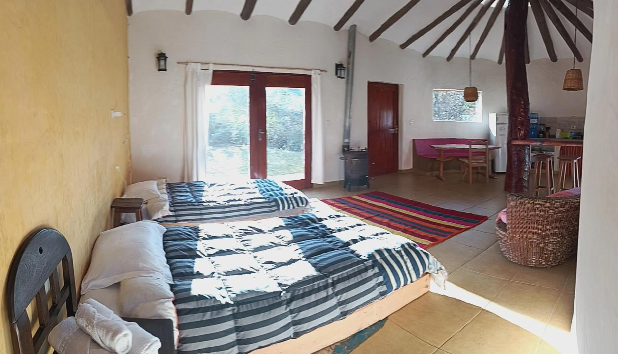 Living room, Bed in YVY CASA HOTEL