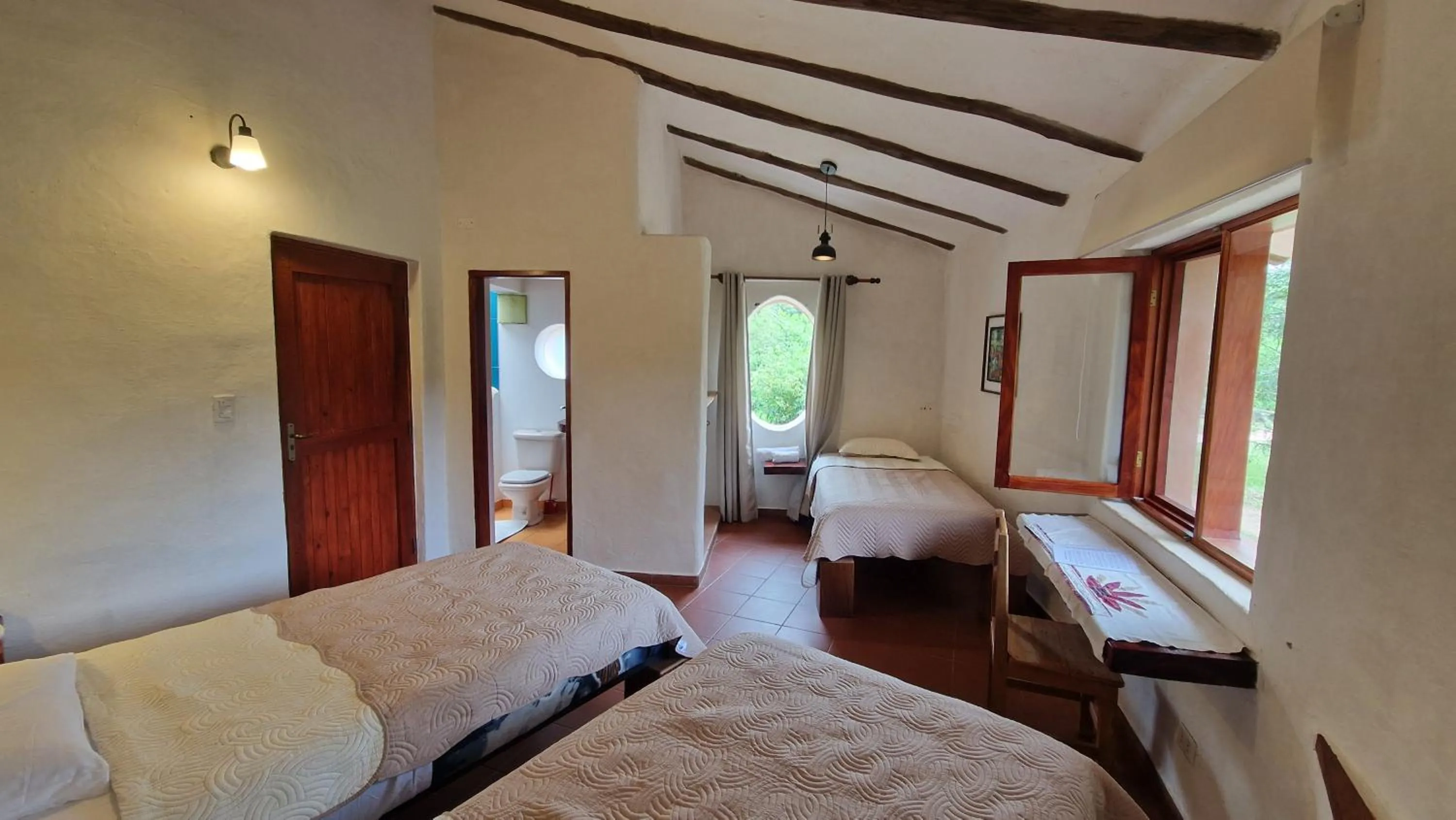 Bed in YVY CASA HOTEL