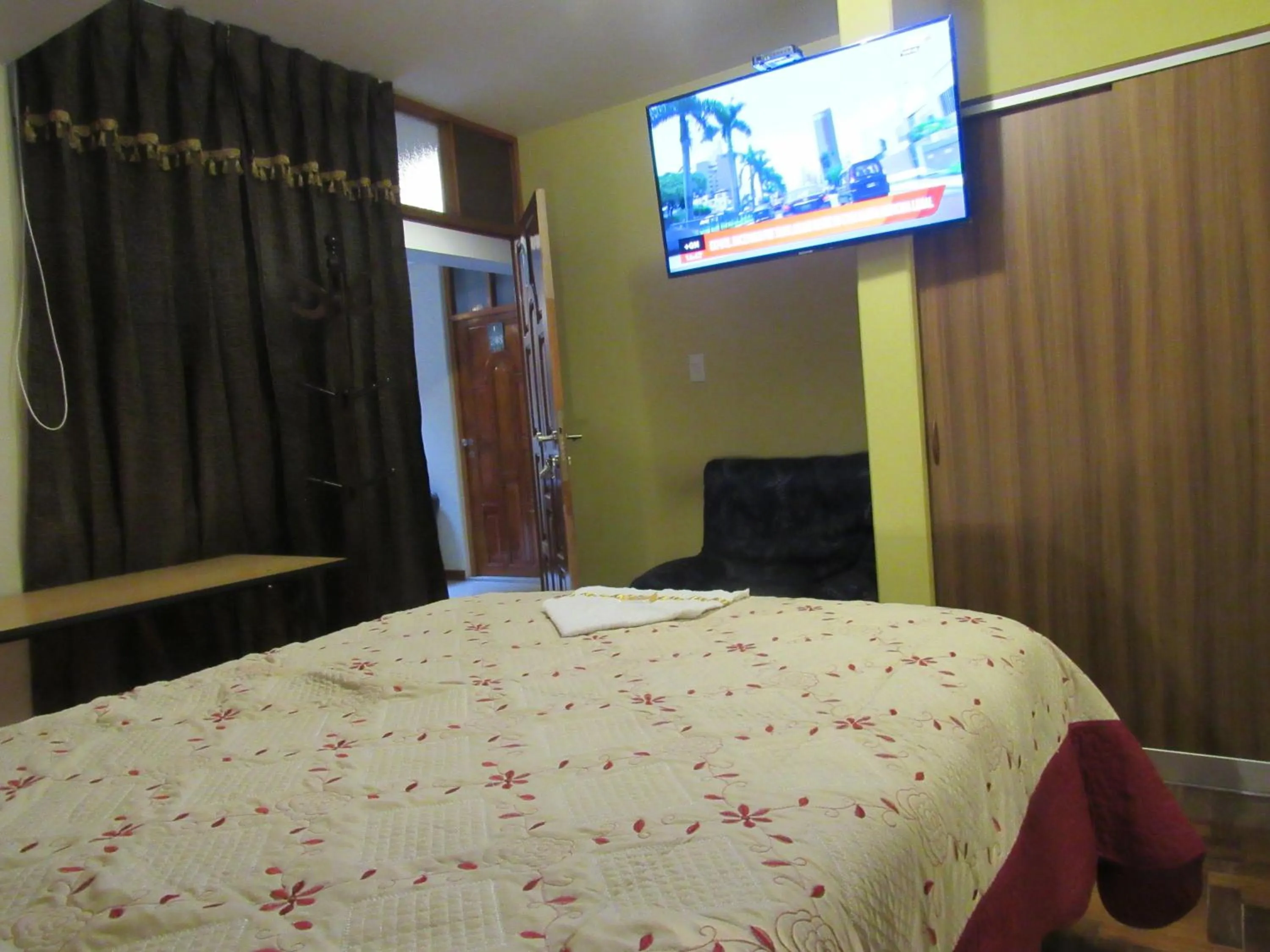 Bed in Hotel Sueños Dorados