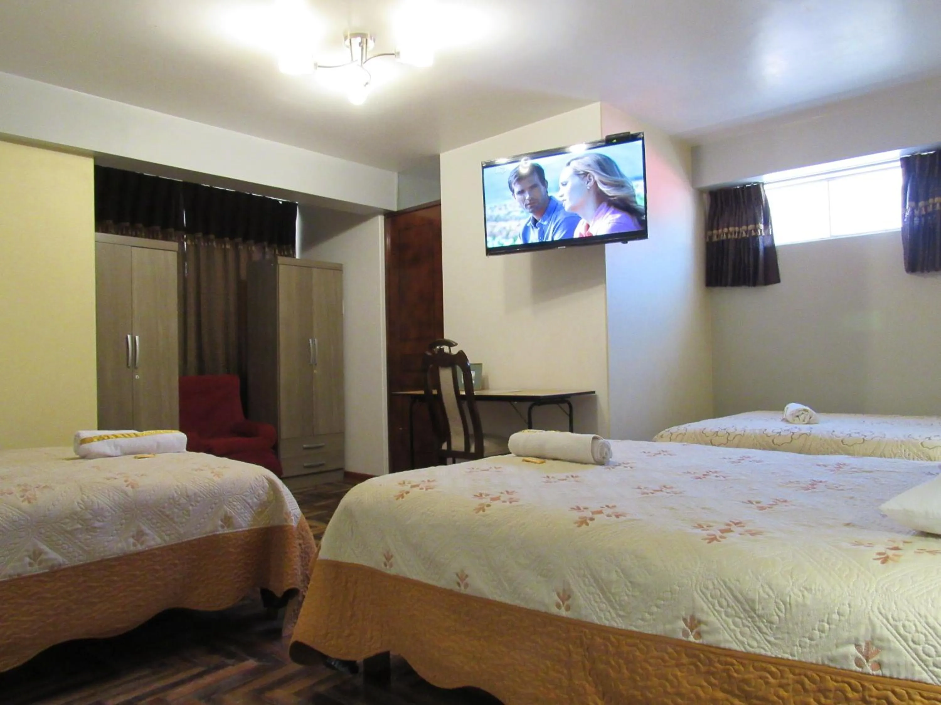 Bed in Hotel Sueños Dorados