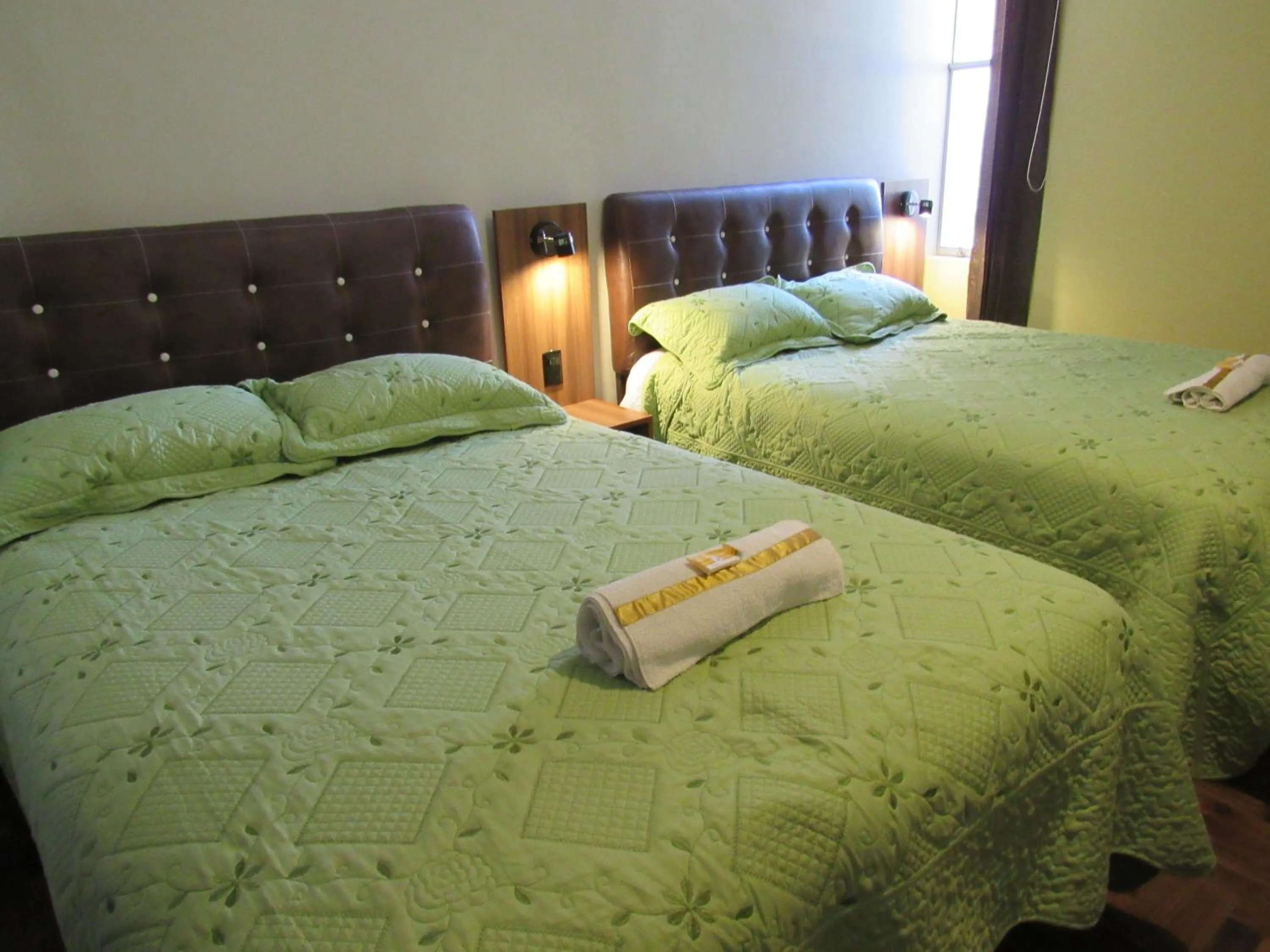 Bed in Hotel Sueños Dorados