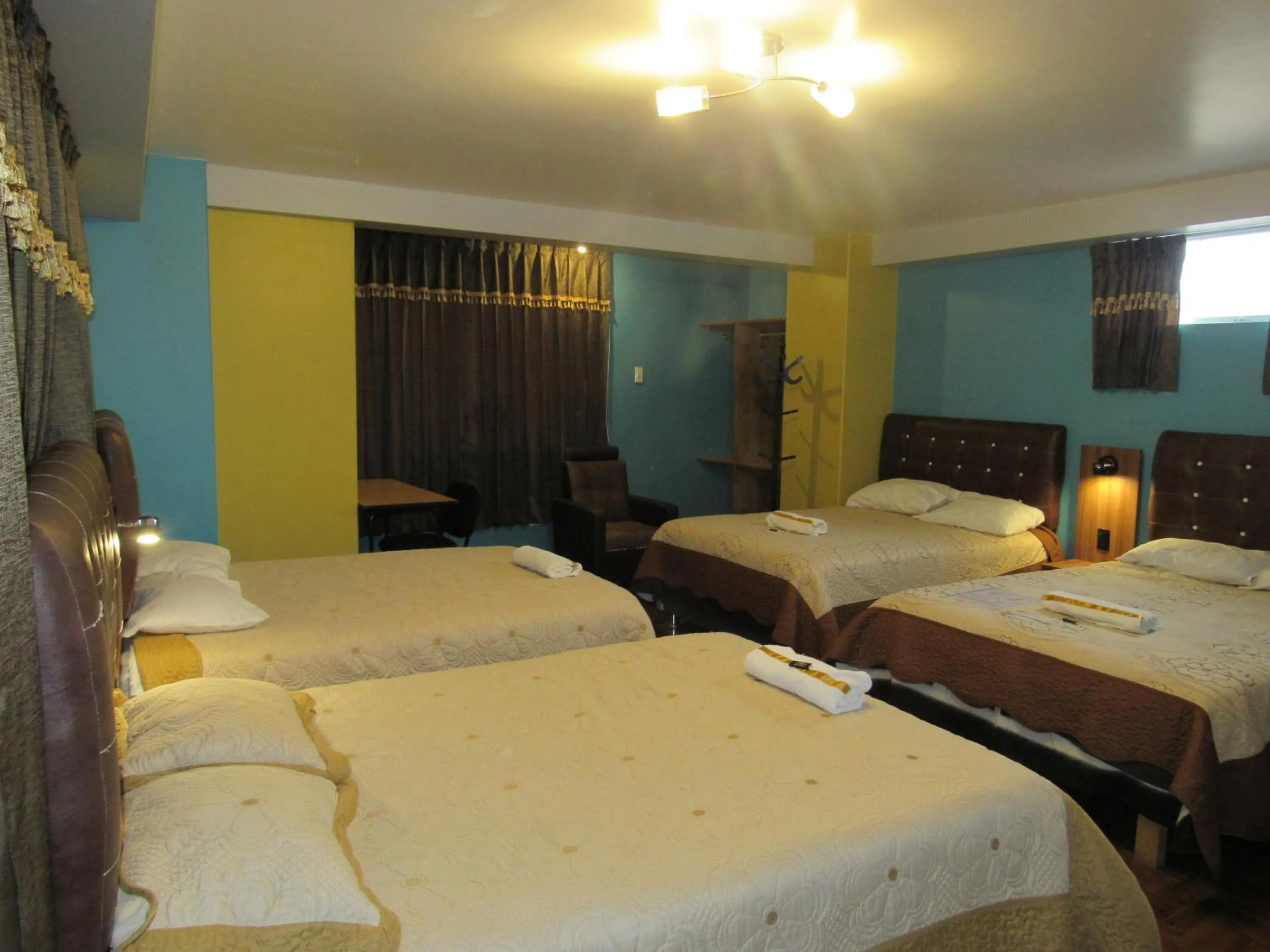 Bed in Hotel Sueños Dorados