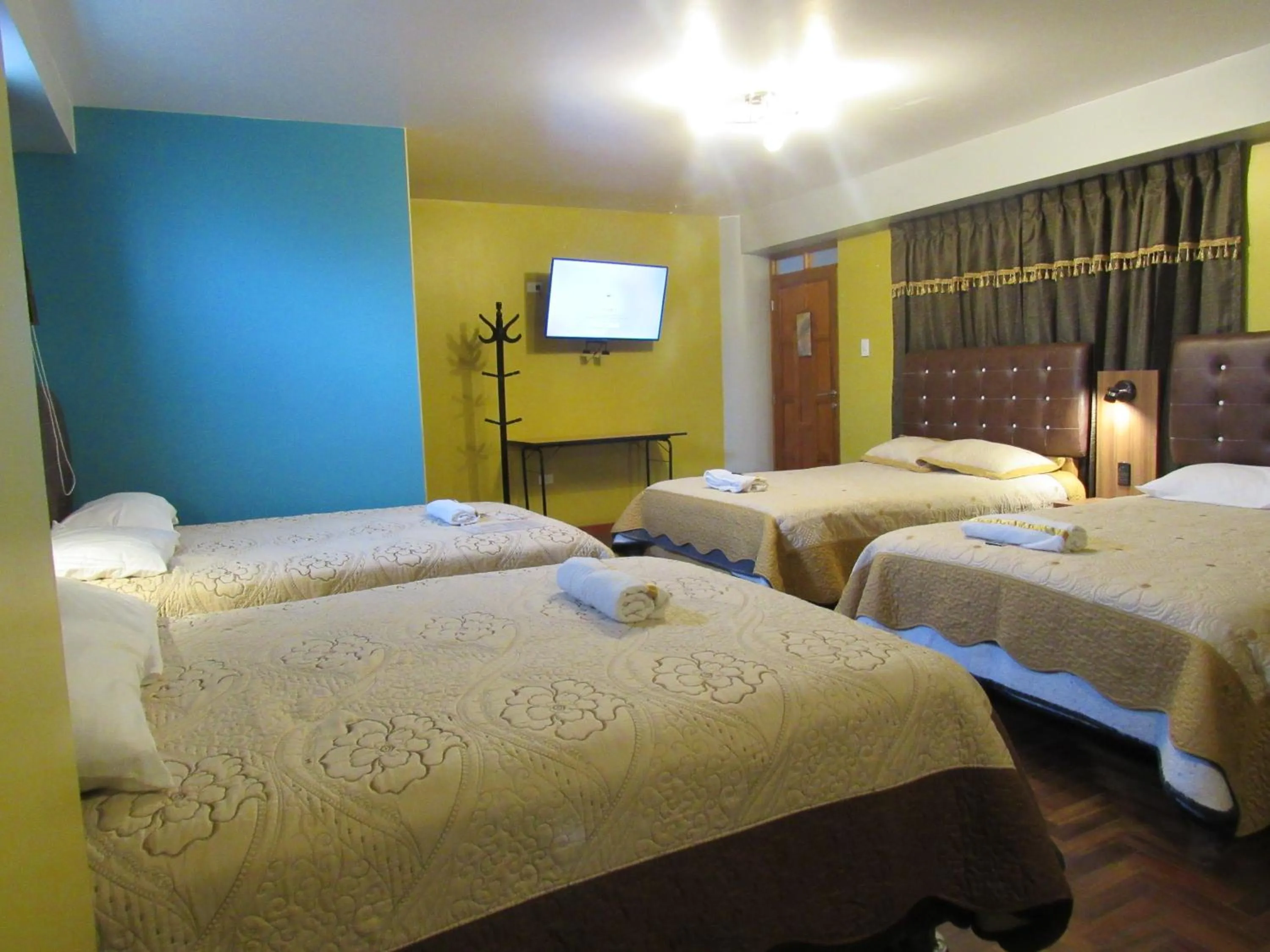 Bed in Hotel Sueños Dorados