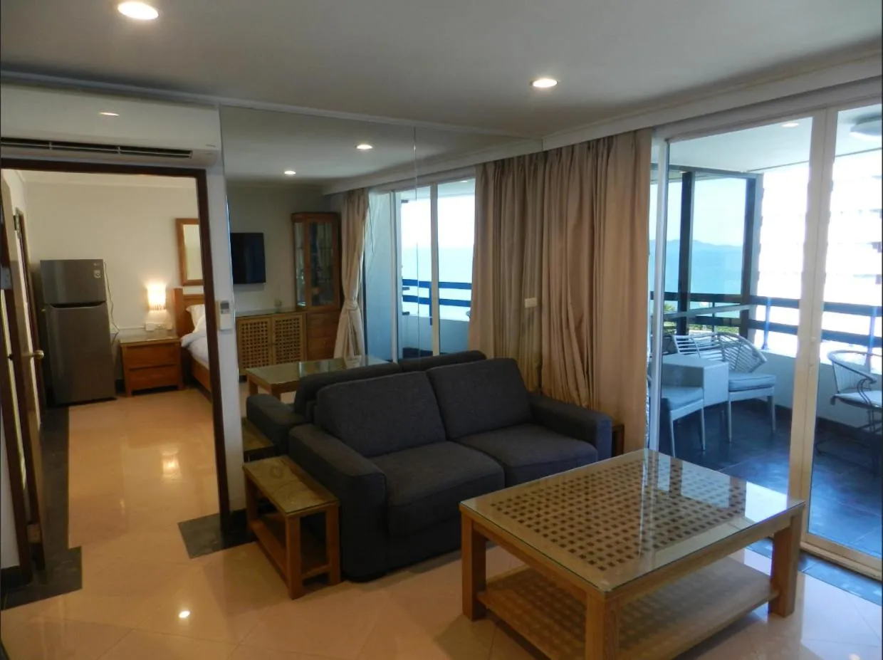 Living room in Jomtien PLAZA Condotel