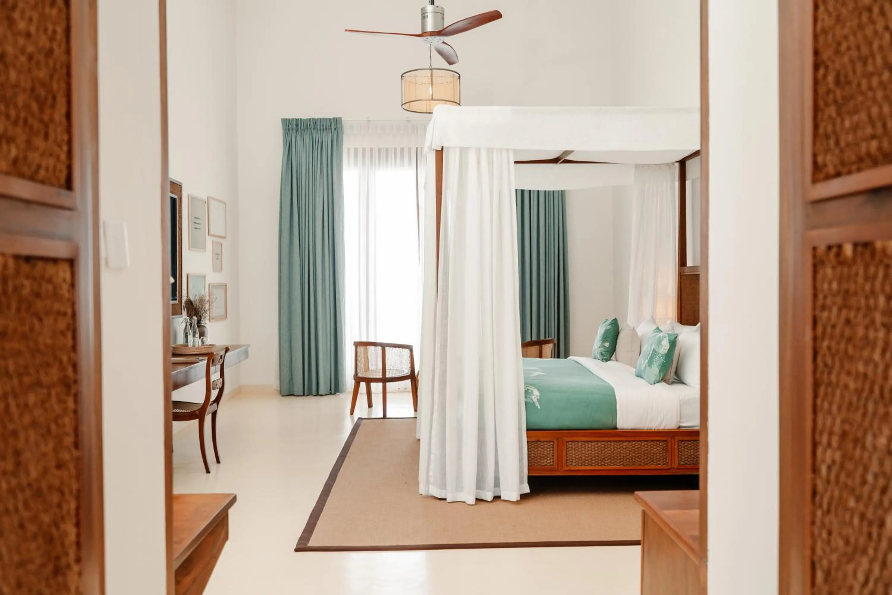 Bed in Mosvold Villa