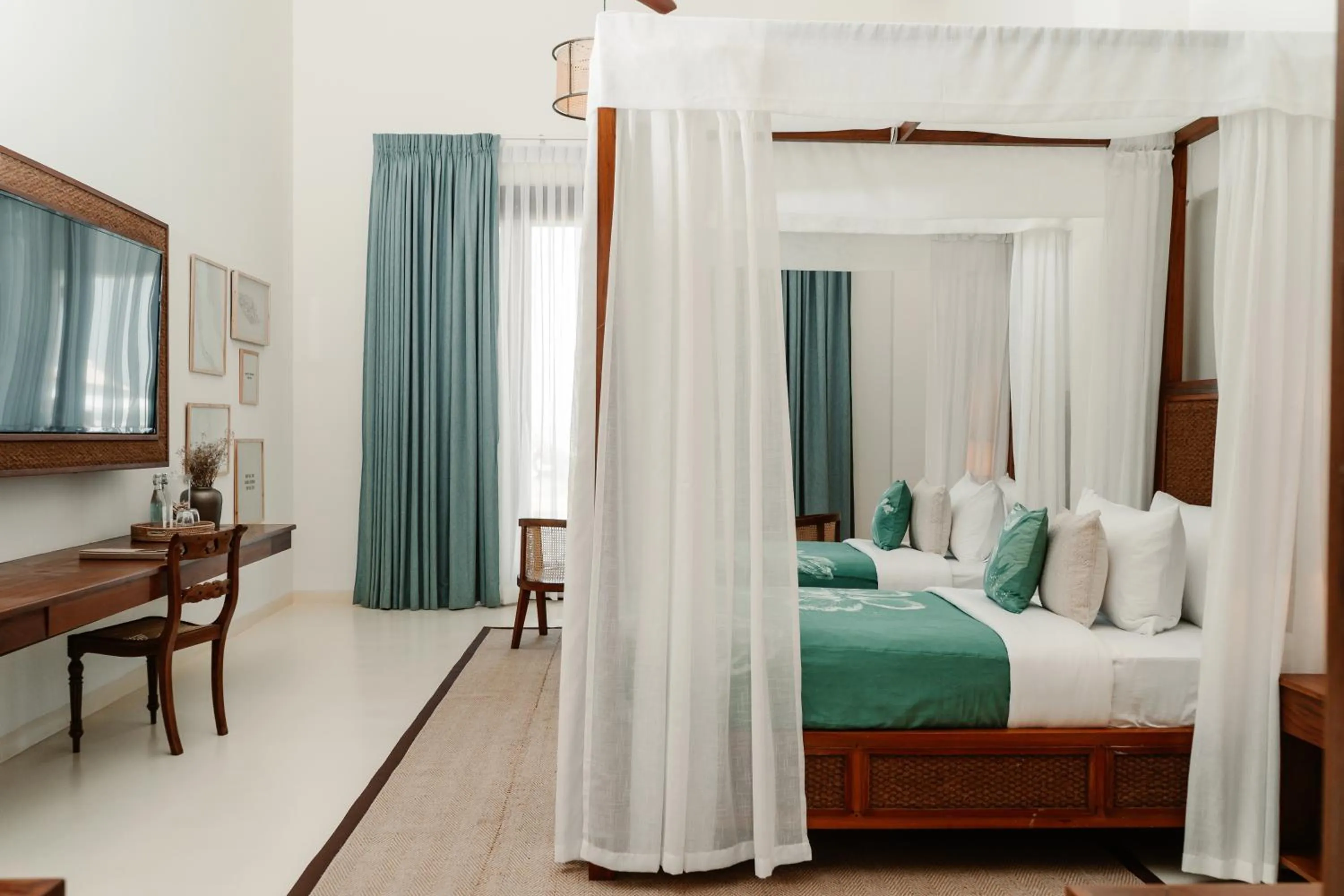 Bedroom, Bed in Mosvold Villa