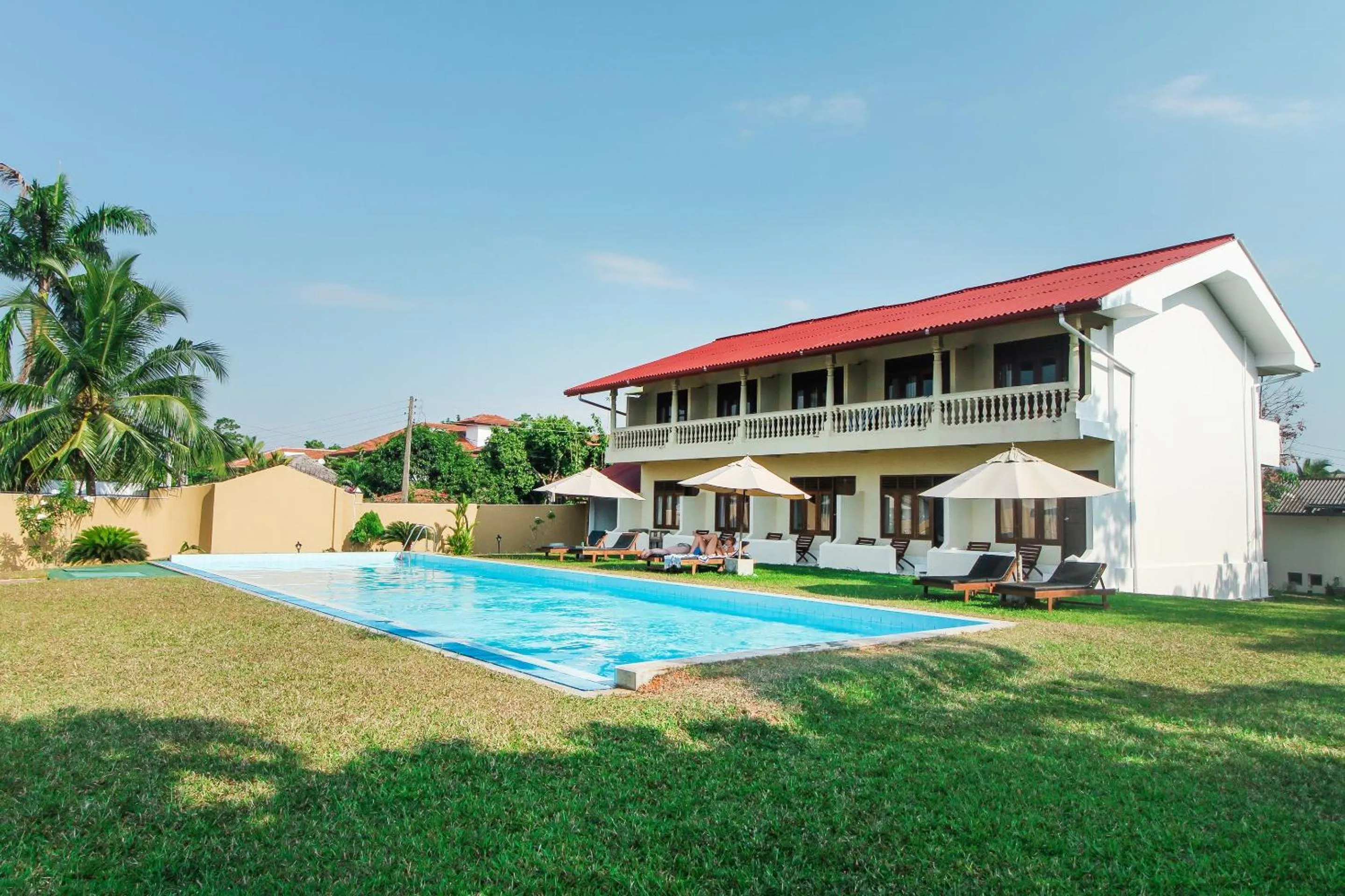 Swimming pool in Kalla Bongo Lake Resort