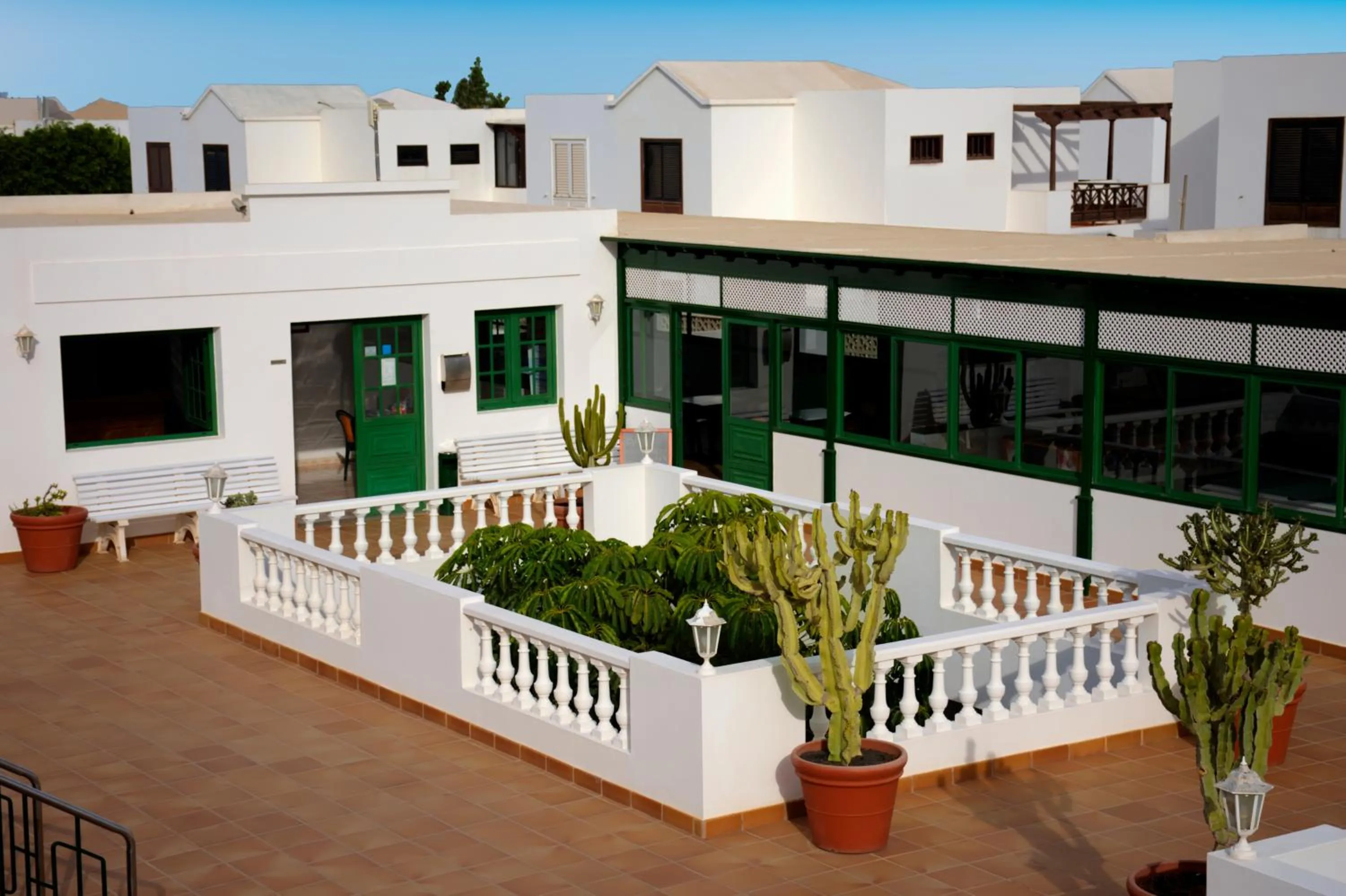 Lobby or reception in Apartamentos Tisalaya