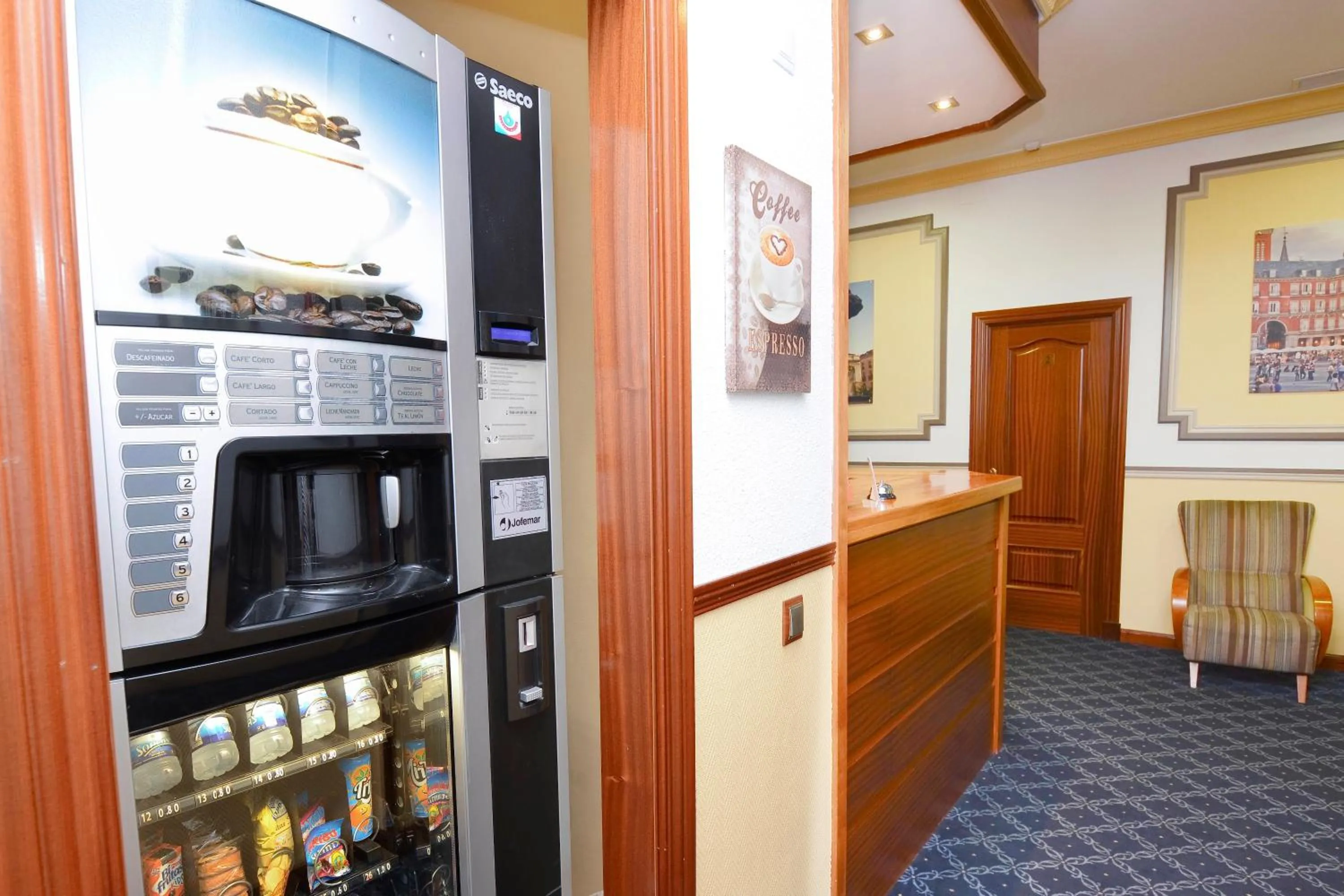 Lobby or reception in Hostal Edreira