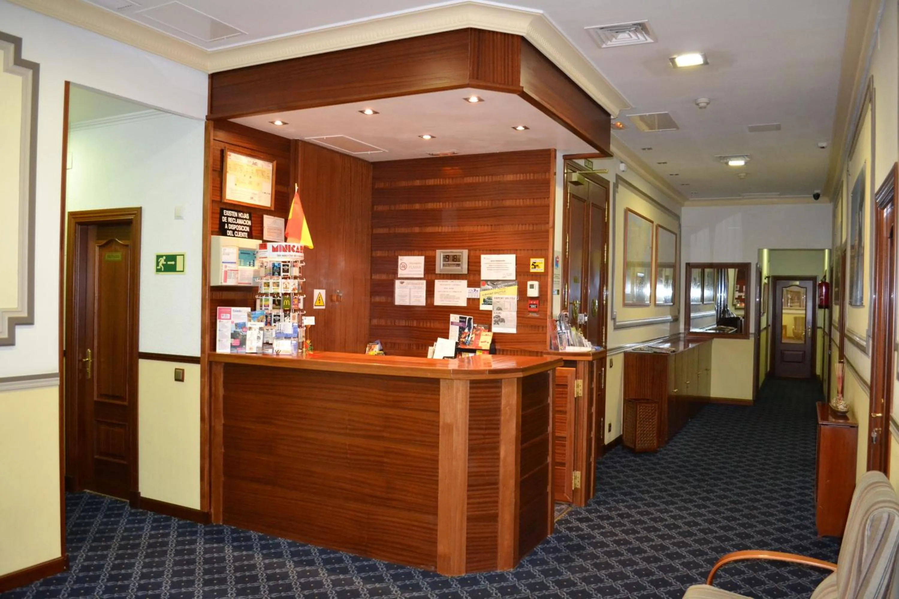 Lobby or reception in Hostal Edreira