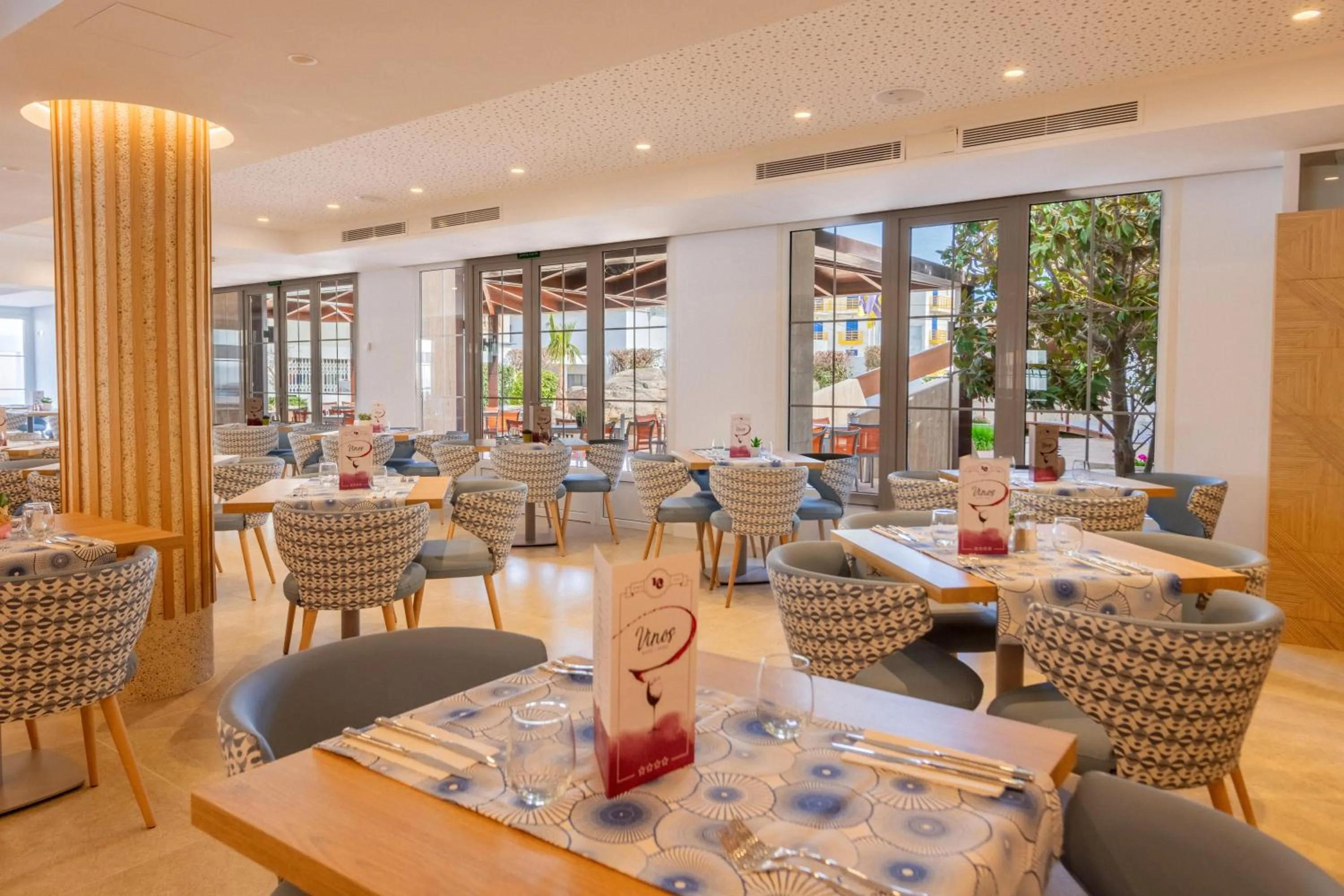 Dining area in Hotel Capricho