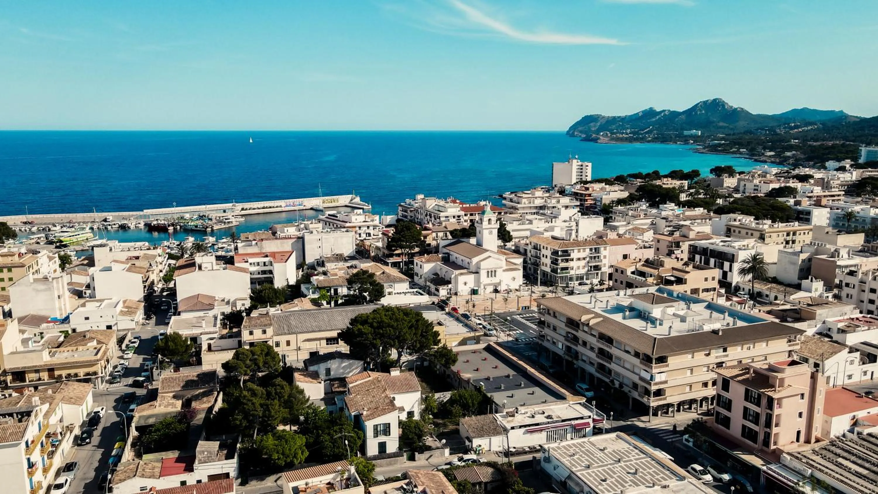 Bird's eye view in Hotel Capricho