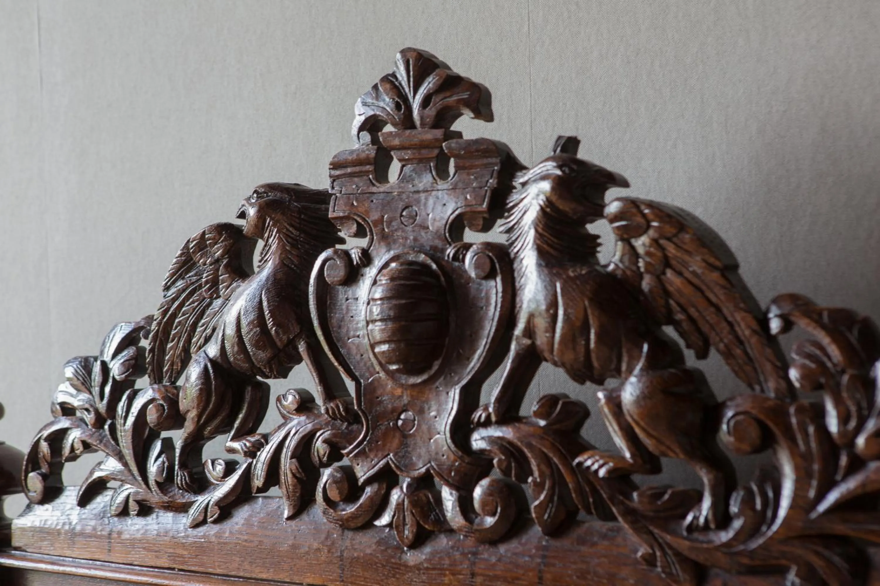 Decorative detail in Le Logis d'Equilly