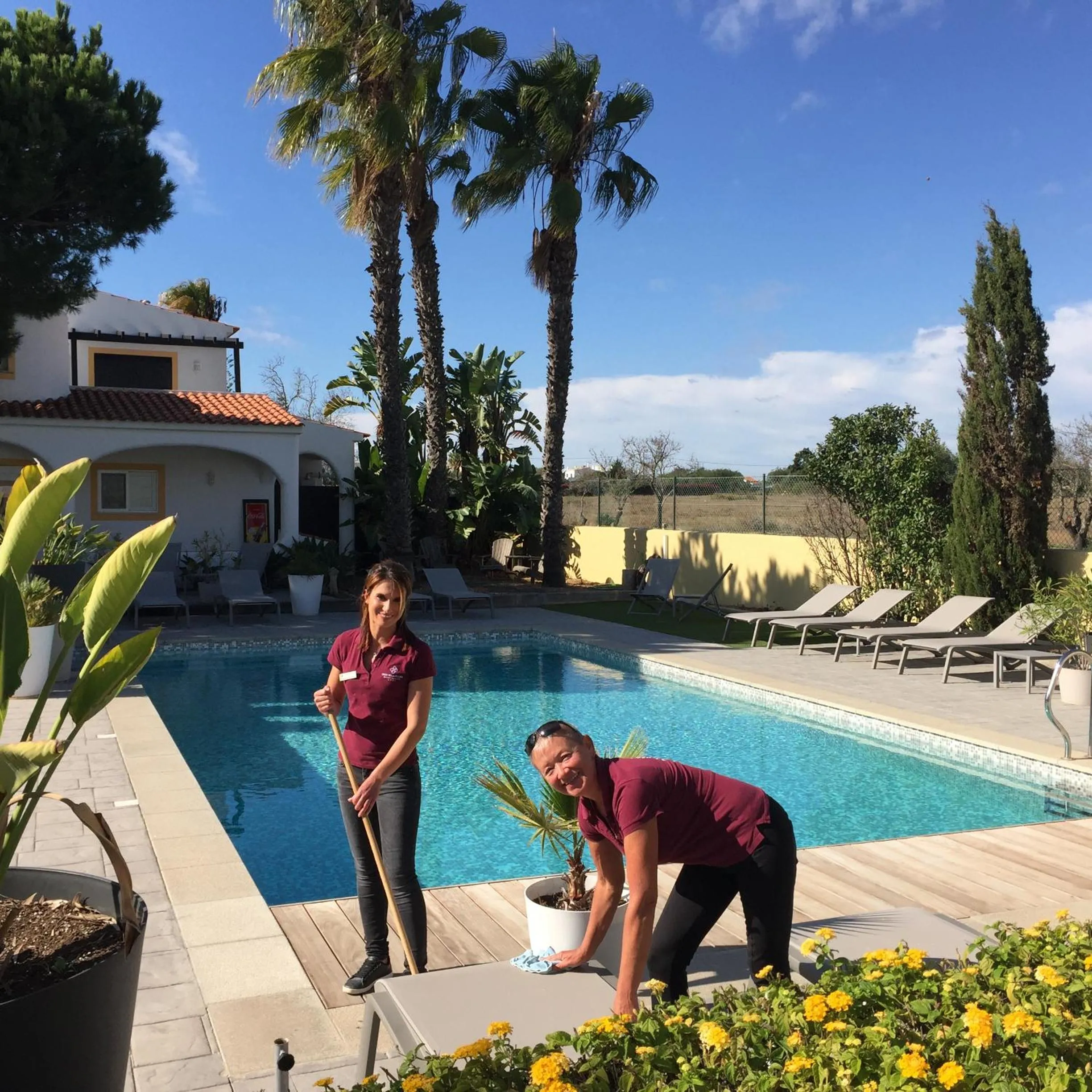Staff in Casa Bela Moura, Boutique Hotel & Wine