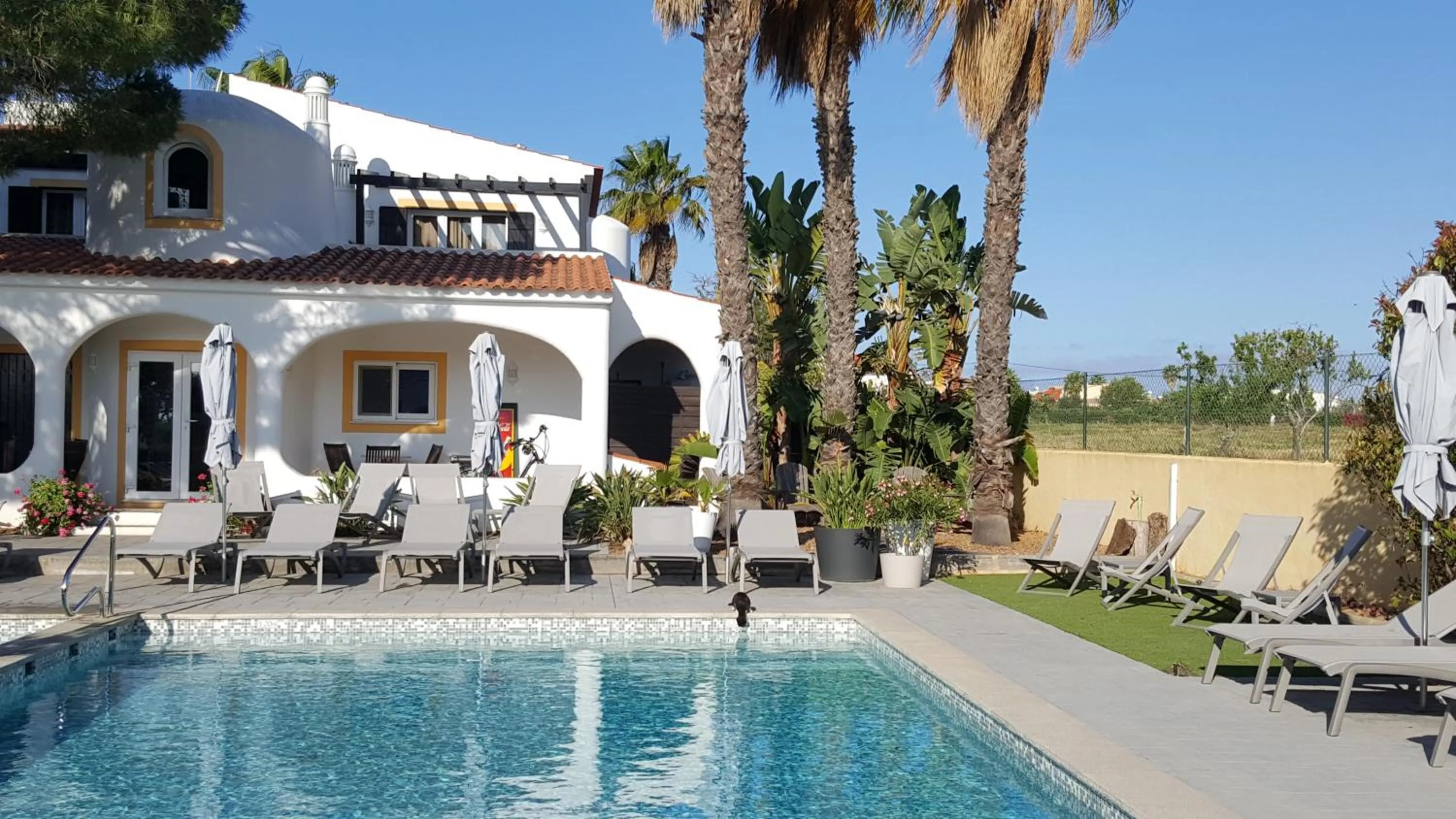 Pool view in Casa Bela Moura, Boutique Hotel & Wine
