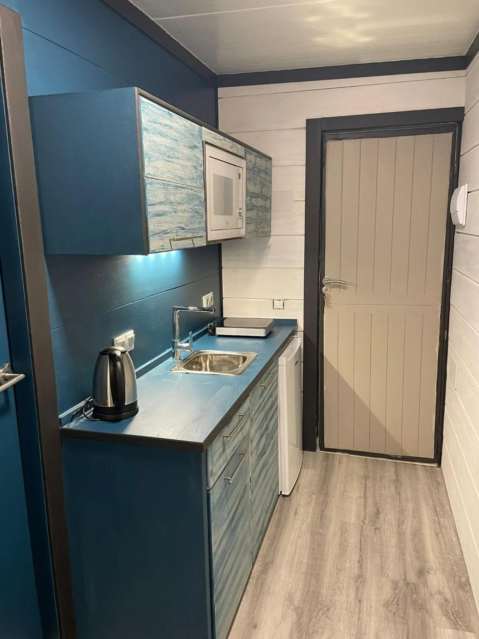 Kitchen or kitchenette in Villa Palma