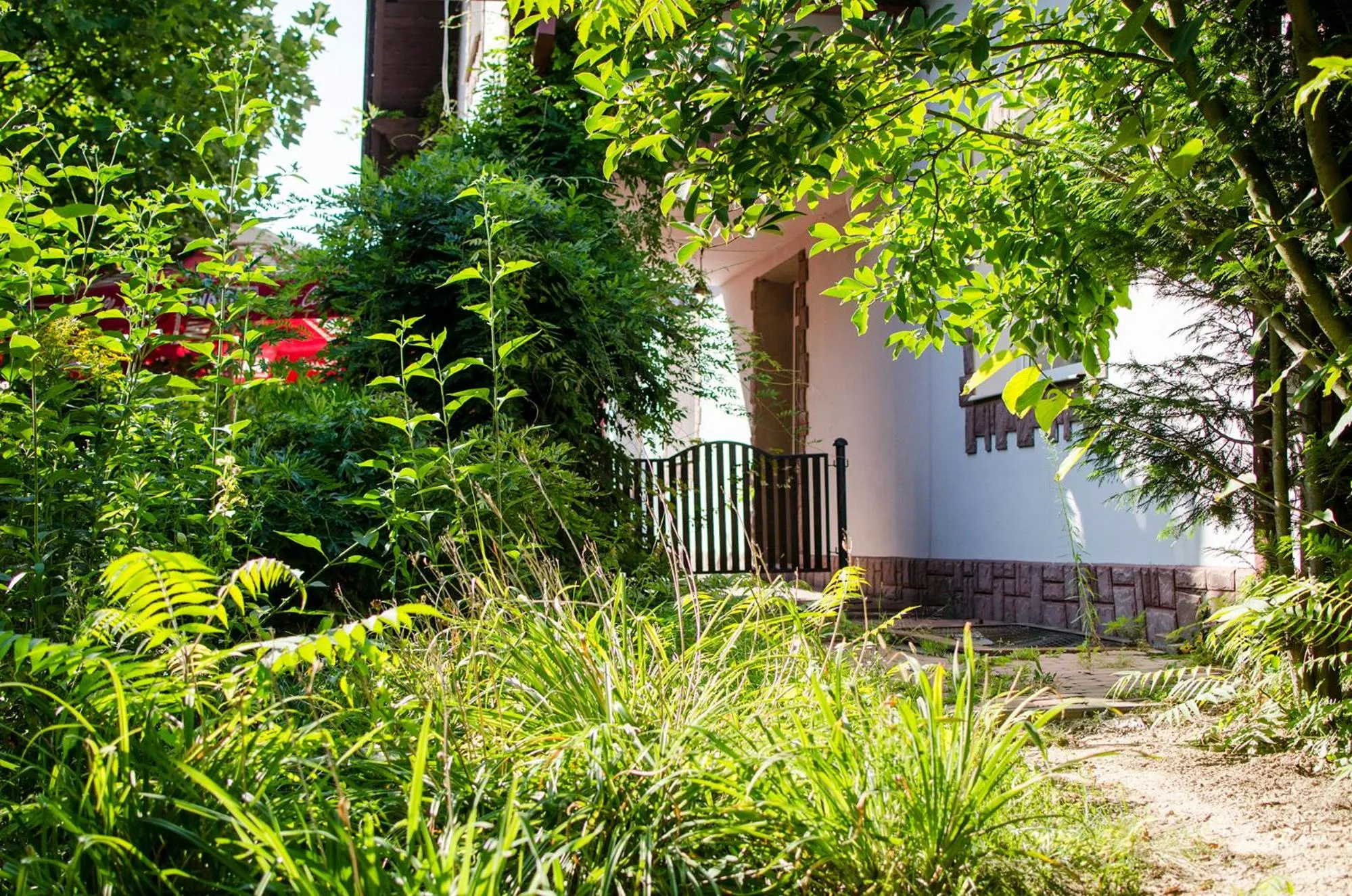 Garden in Zajazd Pod Gwiazdami