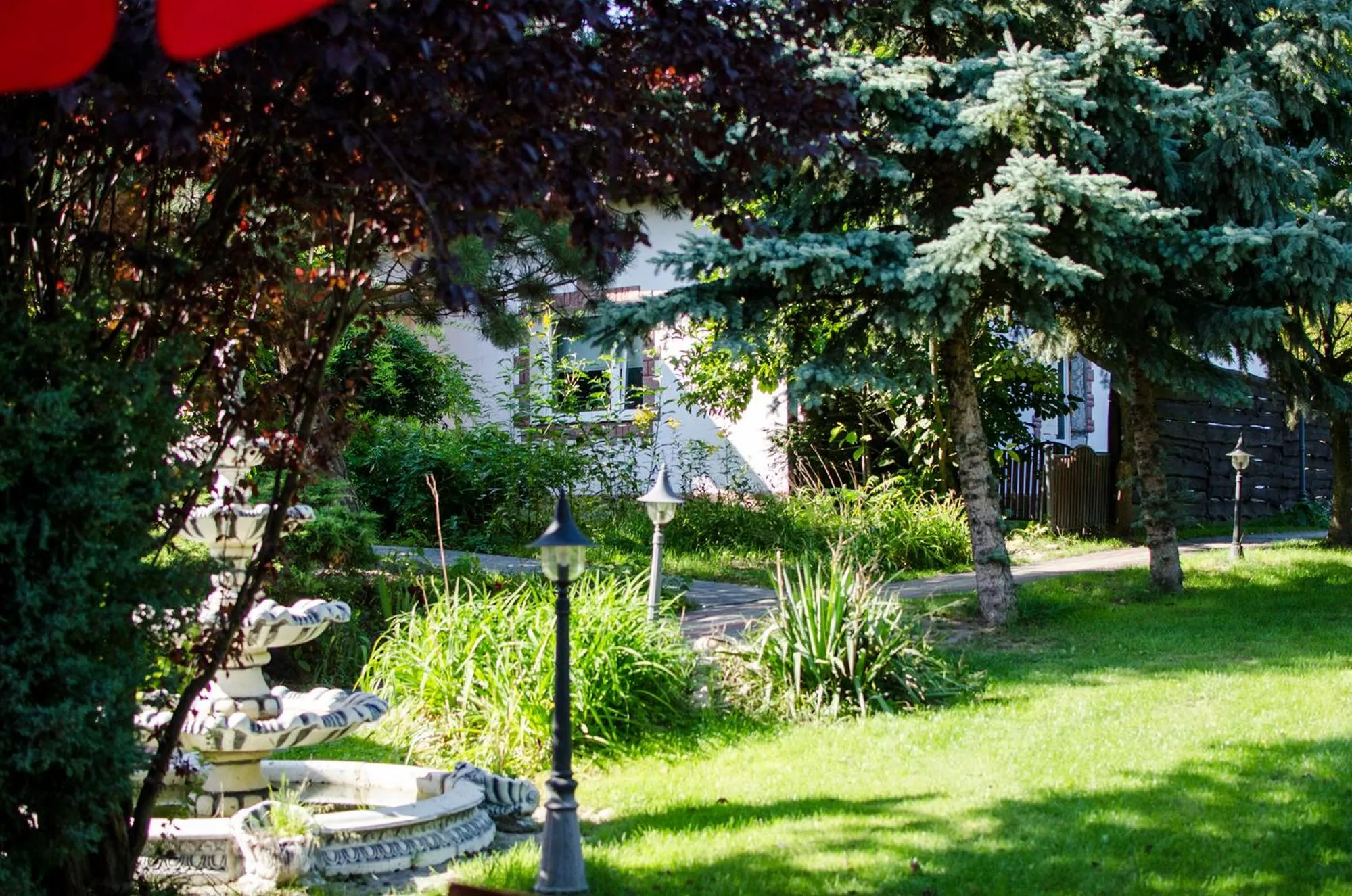 Garden in Zajazd Pod Gwiazdami